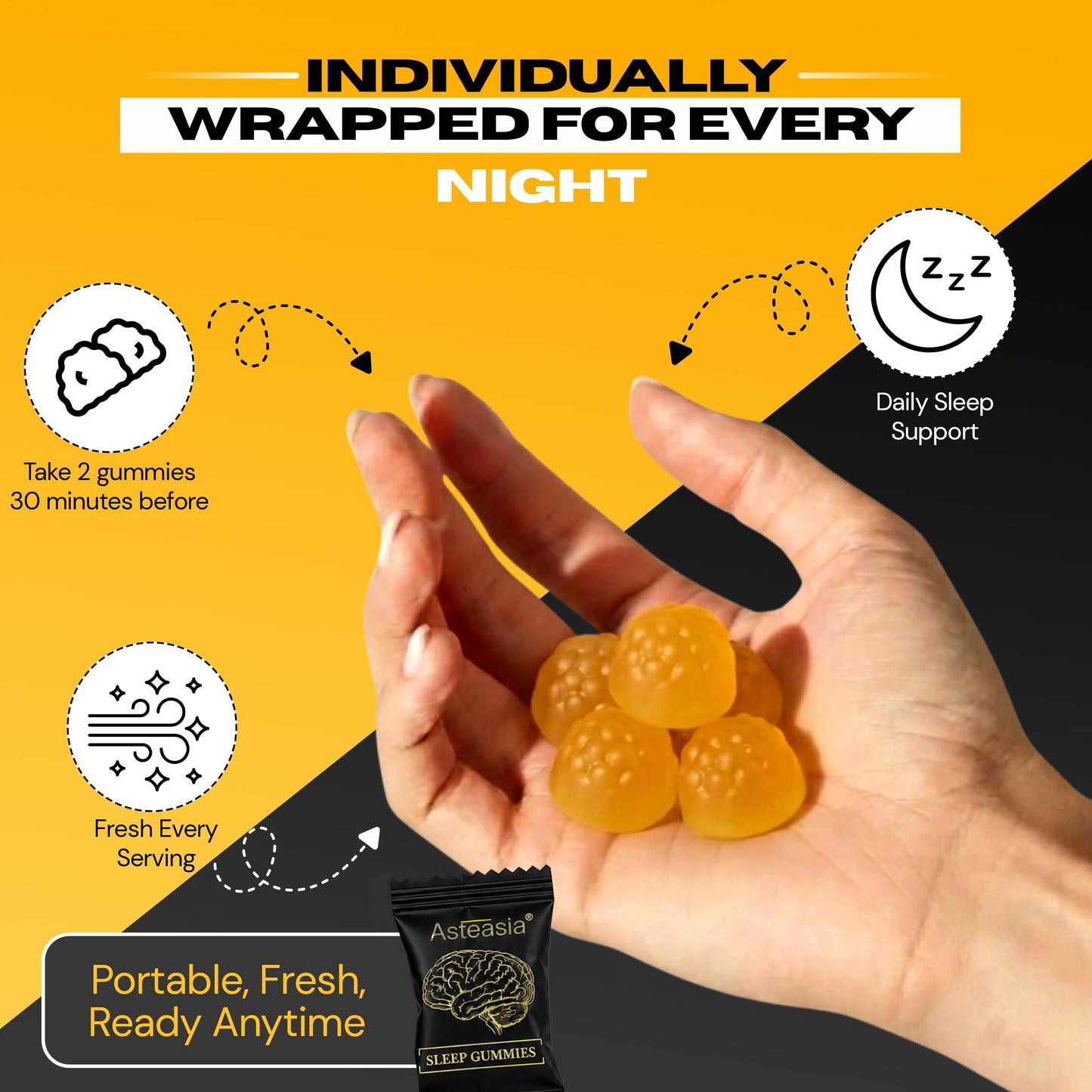 Asteasia Sleep Gummies 1 Gummy