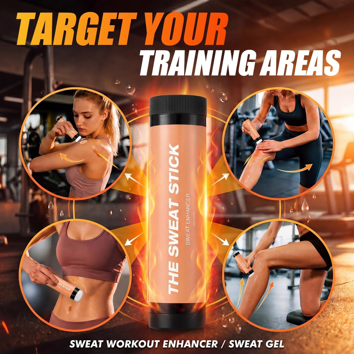 Demissle Sweat Gel Stick Roll-On, 1 Count