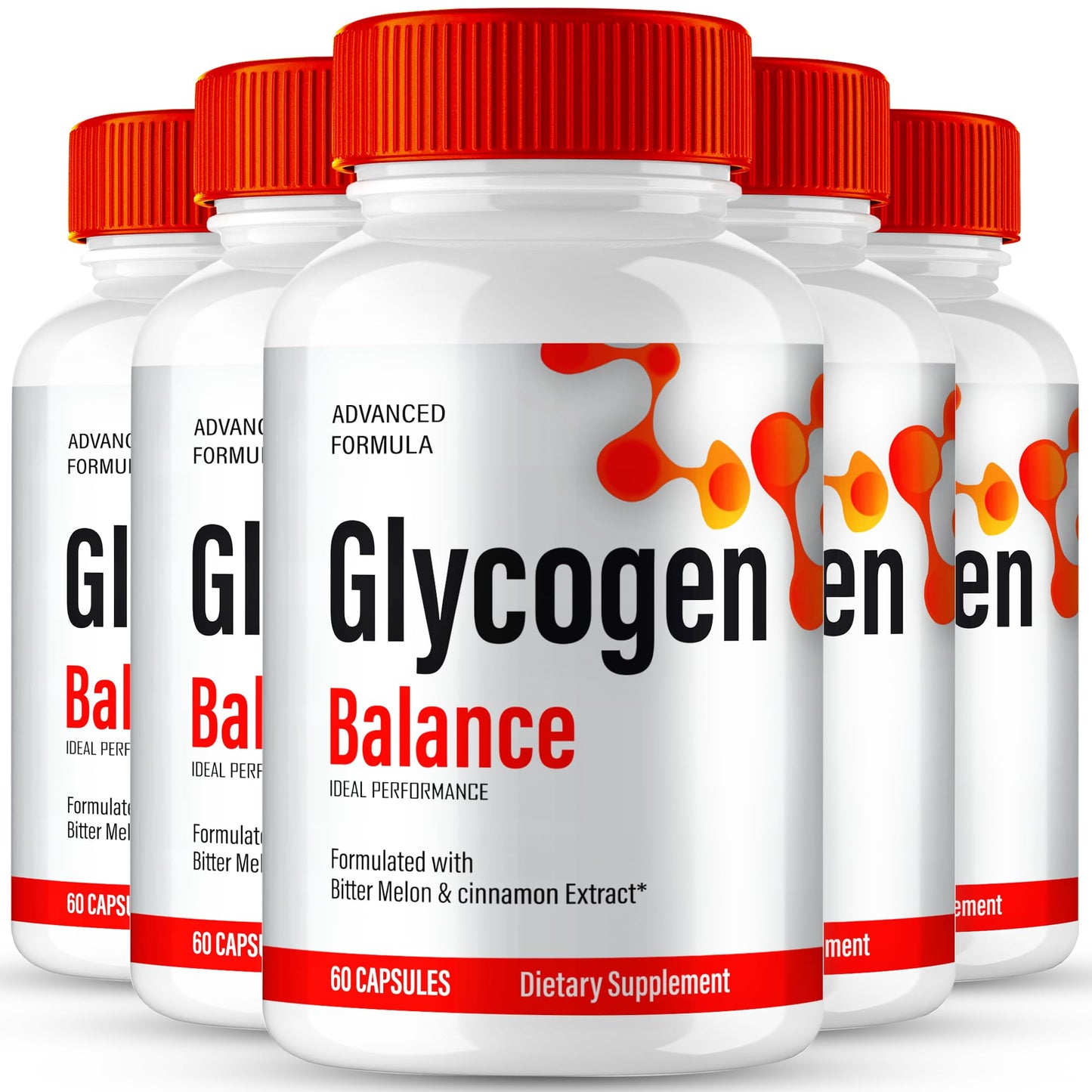 IDEAL PERFORMANCE Glycogen Balance Advanced Blood Formula Capsules, 300 Capsules