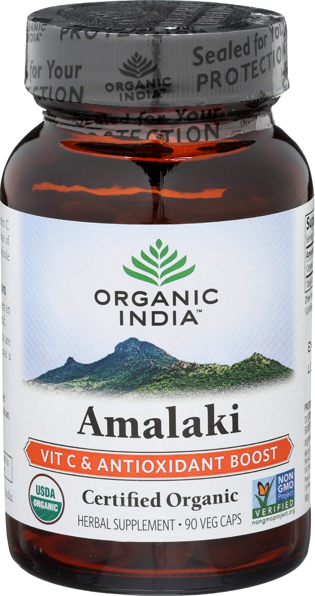 ORGANIC INDIA Amalaki Organic Capsules 90