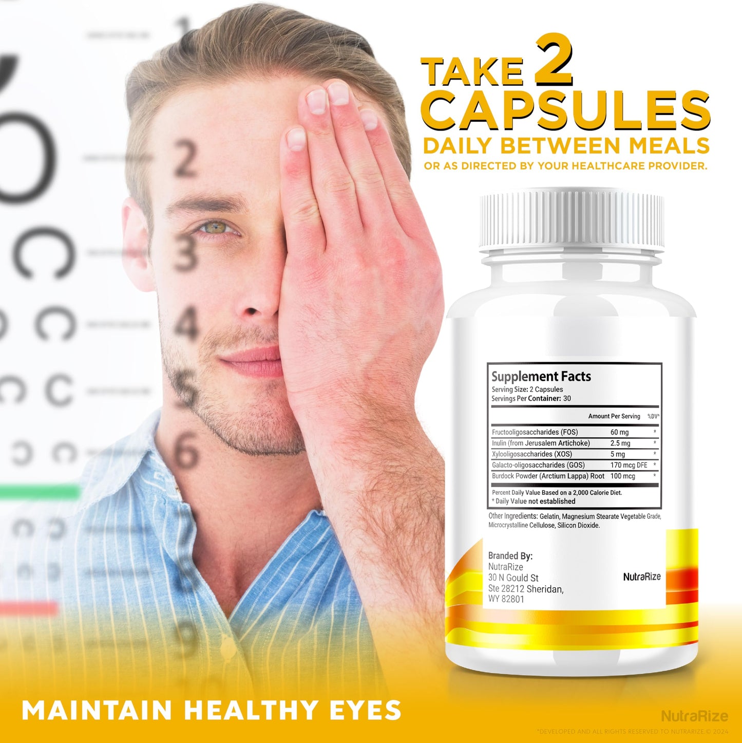 NutraRize VisoMax 120 Capsules