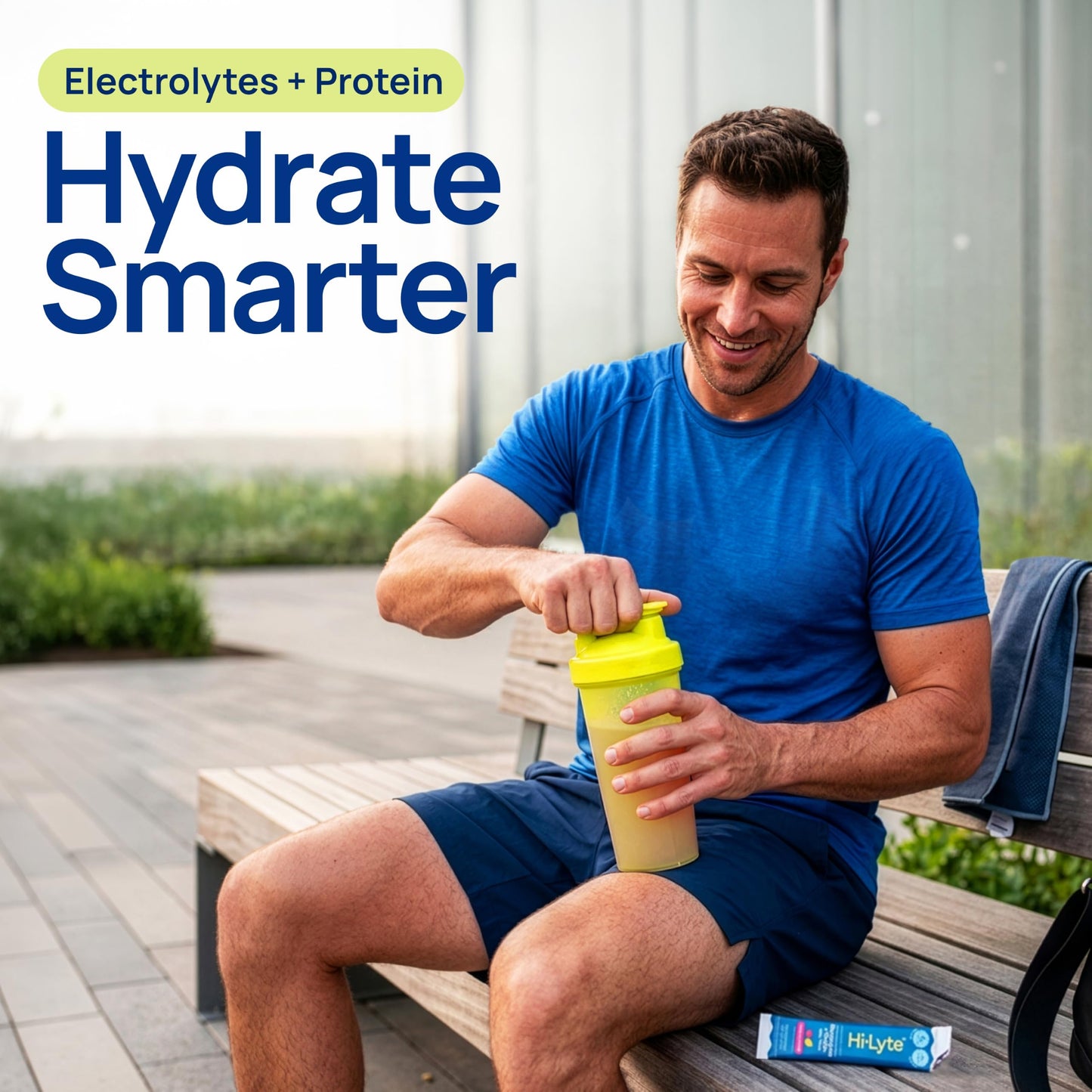 Hi-Lyte Electrolytes + Protein Quick Sticks Raspberry Lemon Powder 5.08 oz