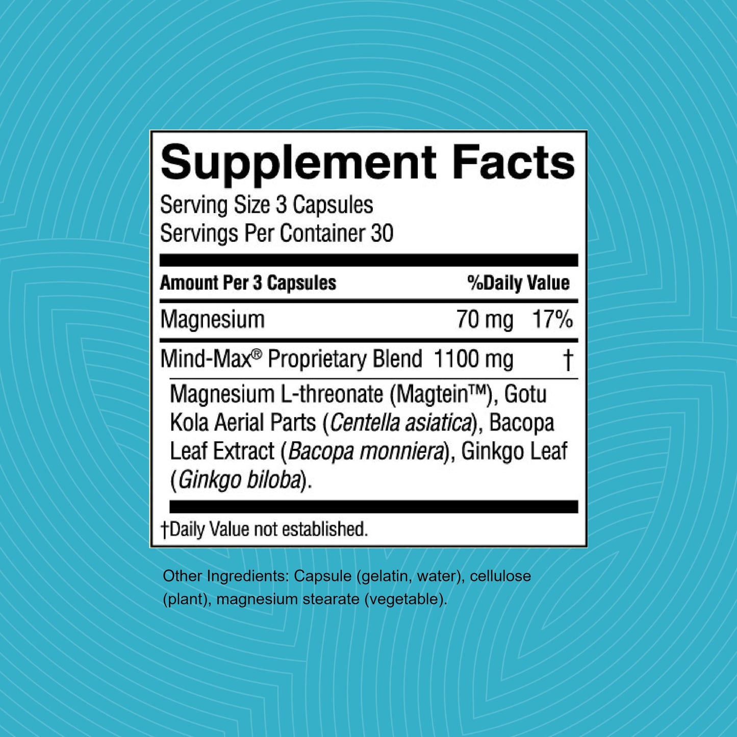 Nature's Sunshine Mind-Max Capsule 90 Capsules