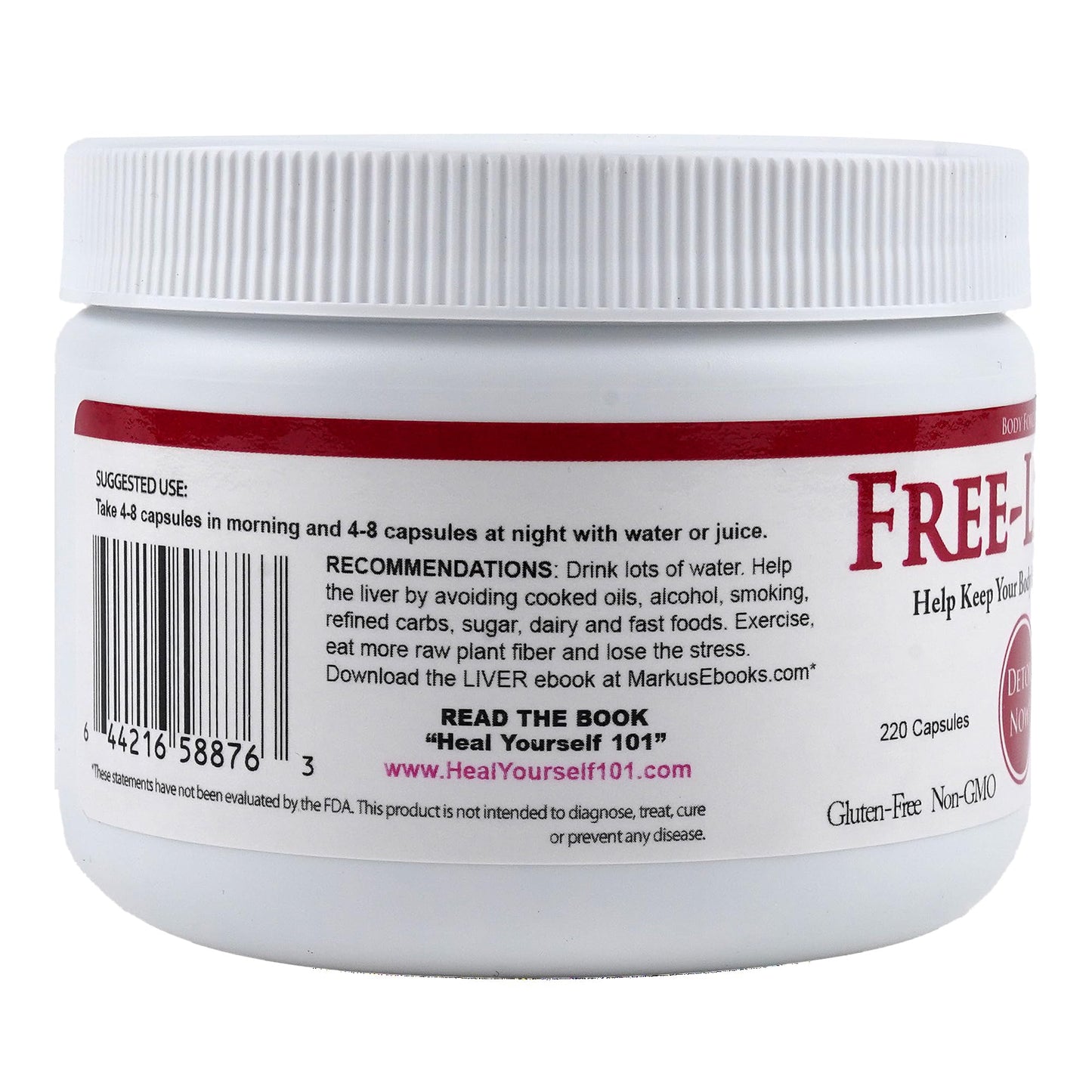 Body Force Liver Formula Capsules 220 Count