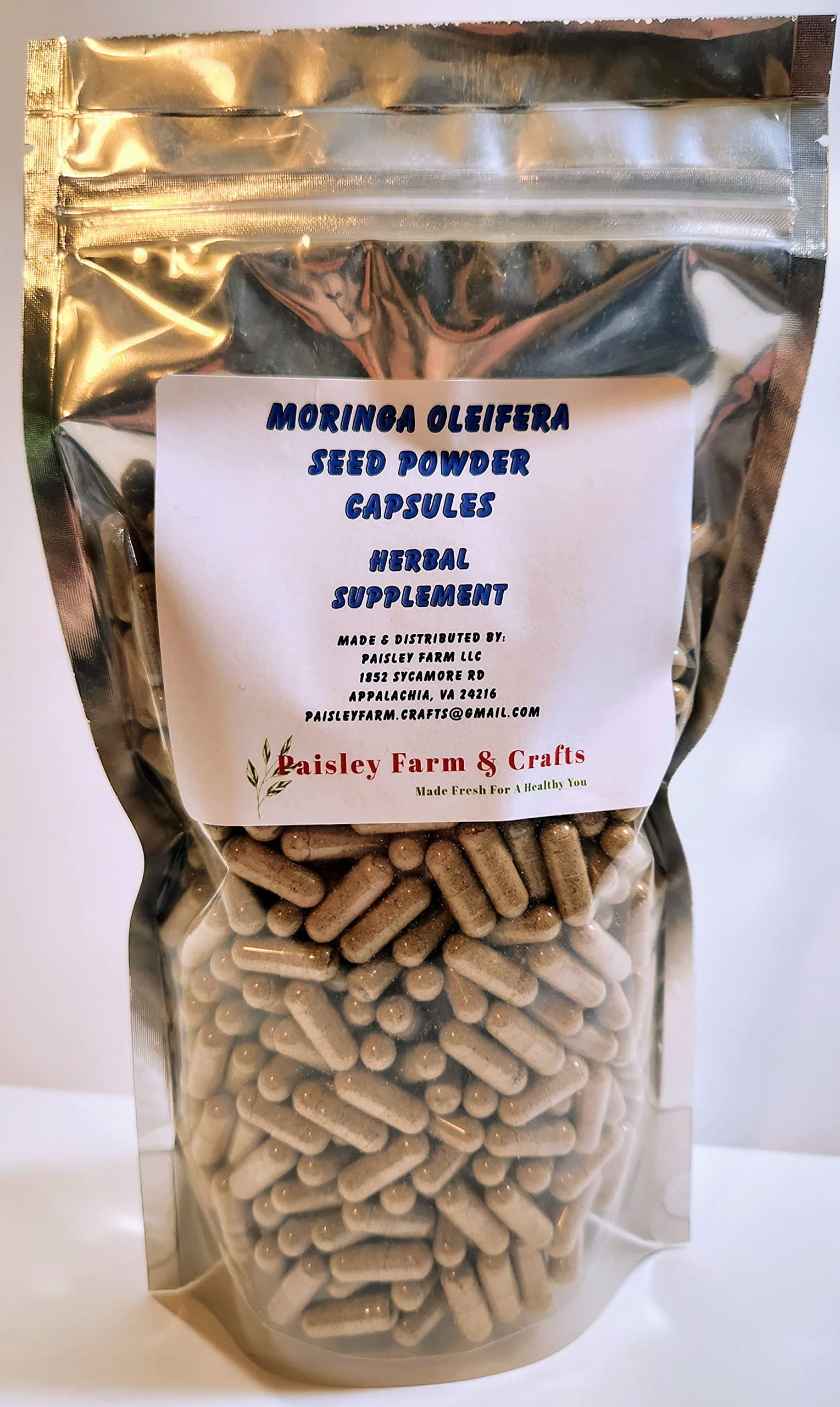 Paisley Farm and Crafts Moringa Oleifera Malunggay Seed Powder 600 Powder