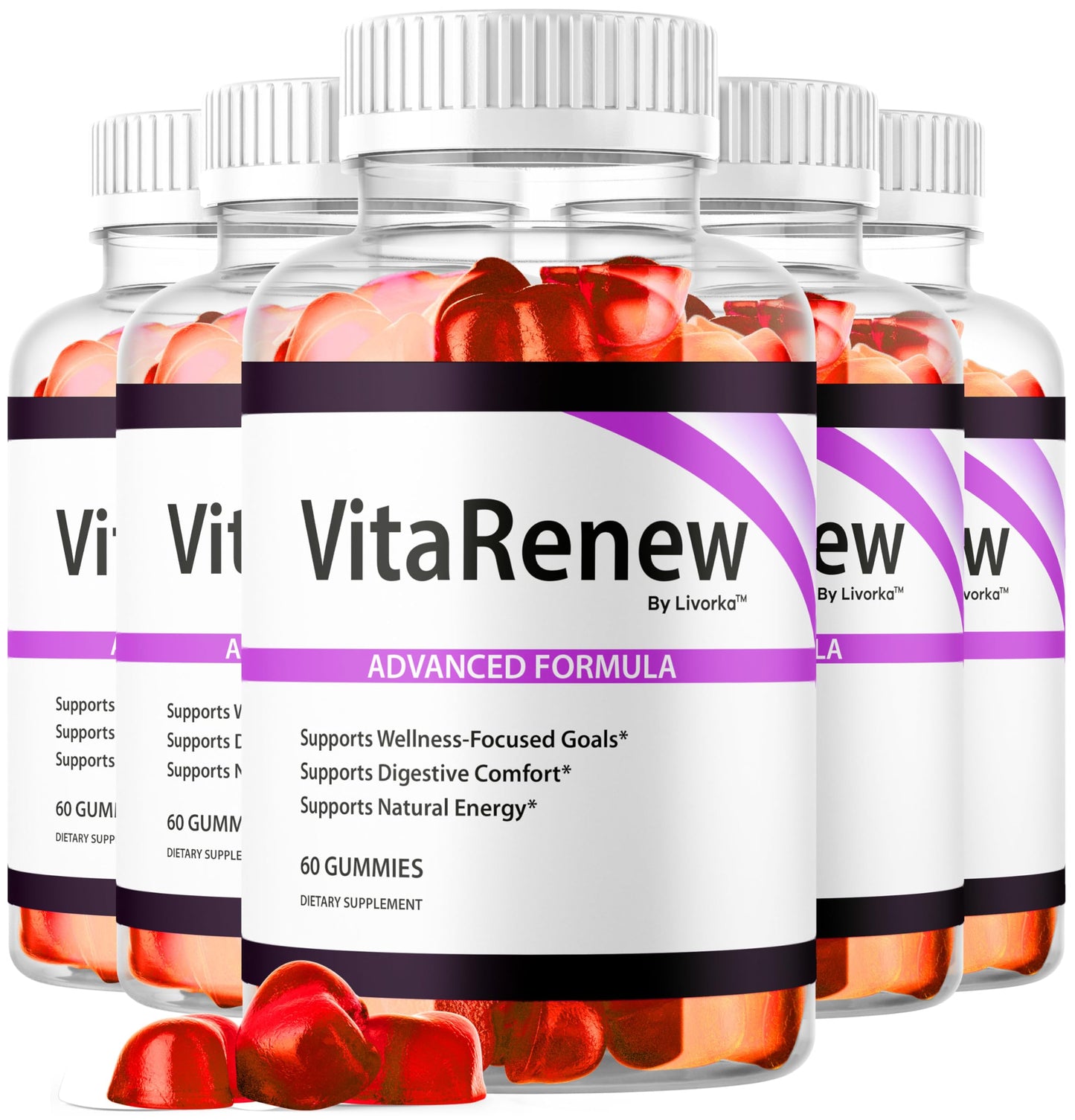 LIVORKA VitaRenew 1050MG Formula Gummy 300 Gummies