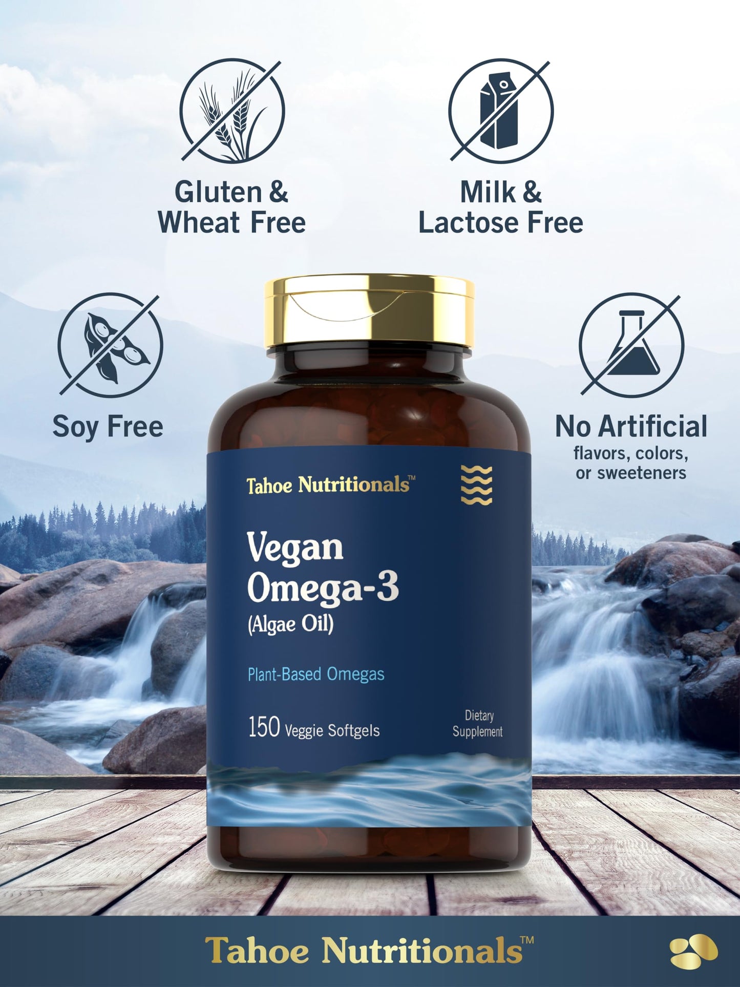 Carlyle Vegan Omega-3 Softgels 150