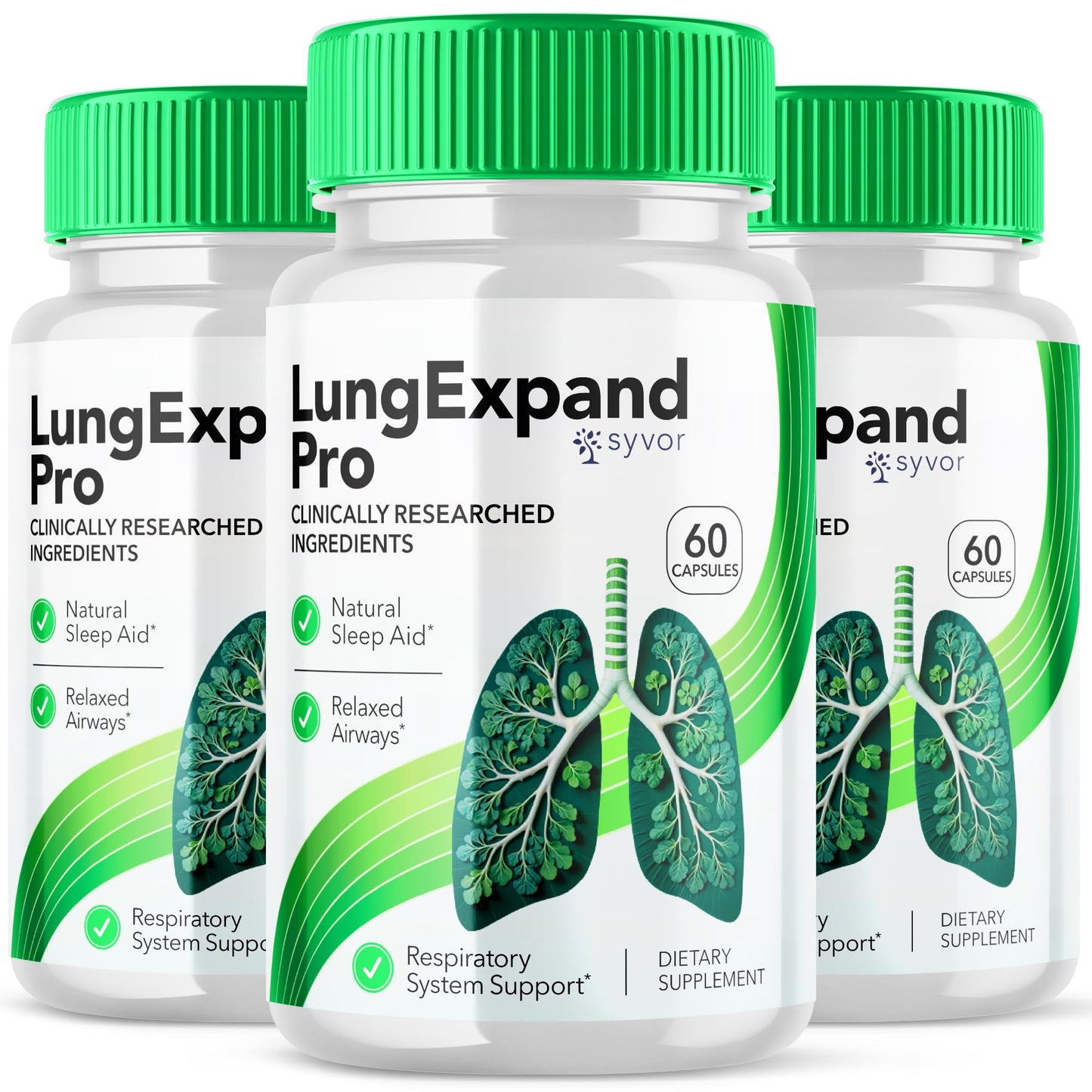 Syvor Lung Expand Pro Capsules 180 Count