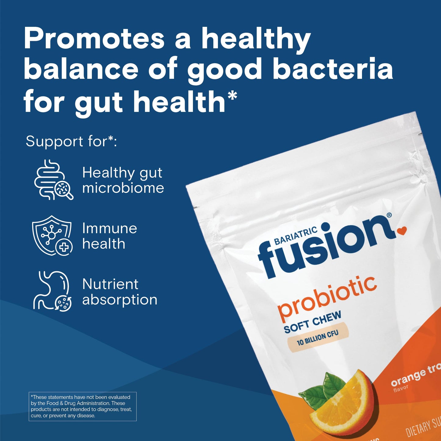 Bariatric Fusion Bariatric Probiotic Soft Chews 60 Count