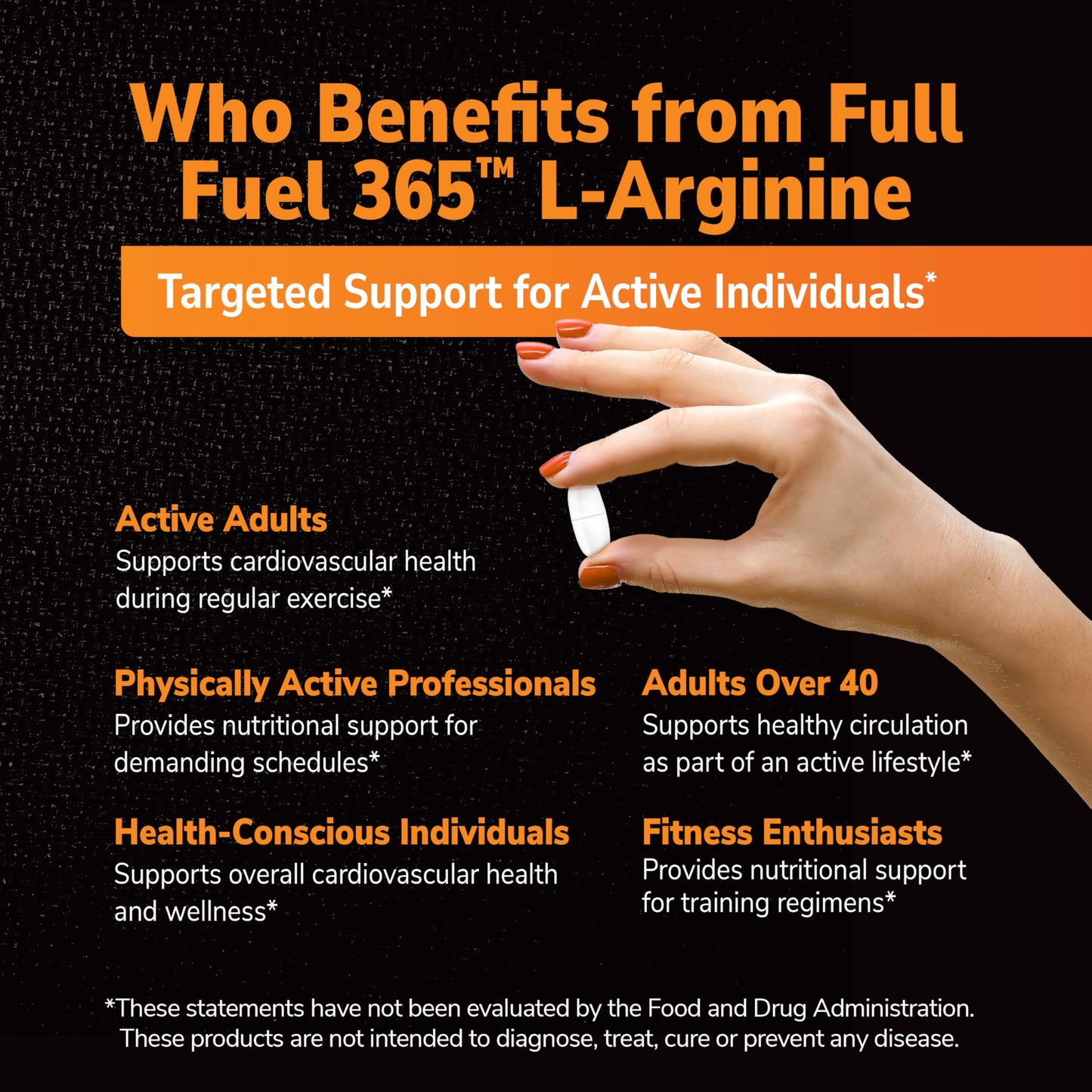 21st Century Full Fuel 365 L-Arginine 1000mg Tablet, 90 Count
