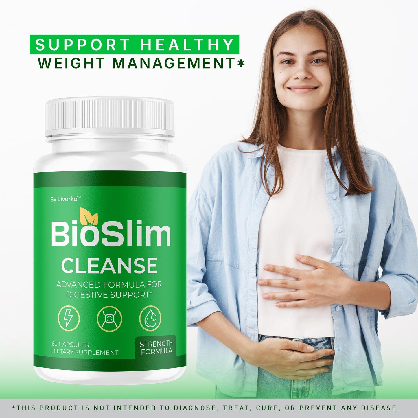 LIVORKA BioSlim Cleanse 300 Capsules