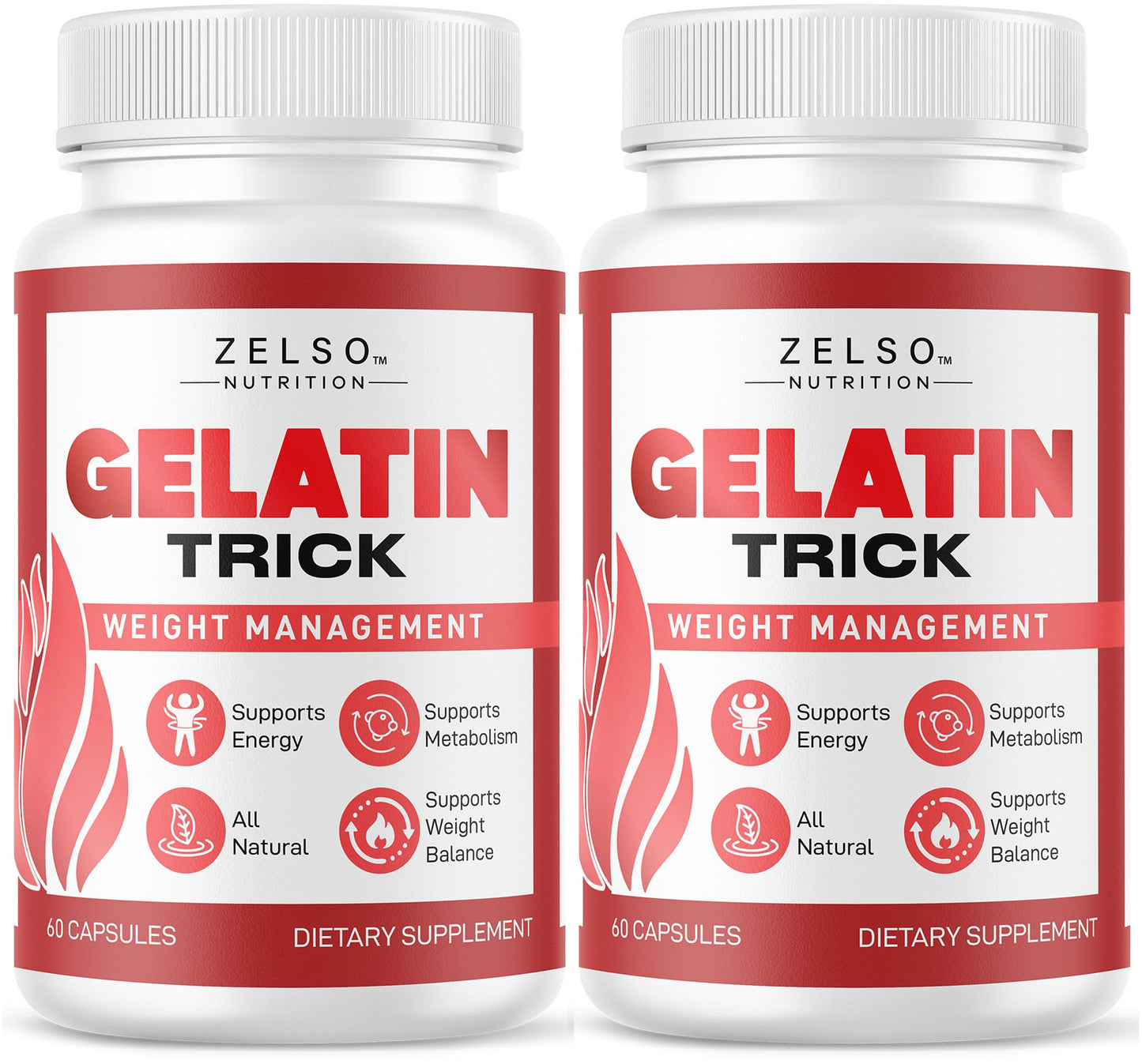 ZELSO Gelatin Trick Capsules 120
