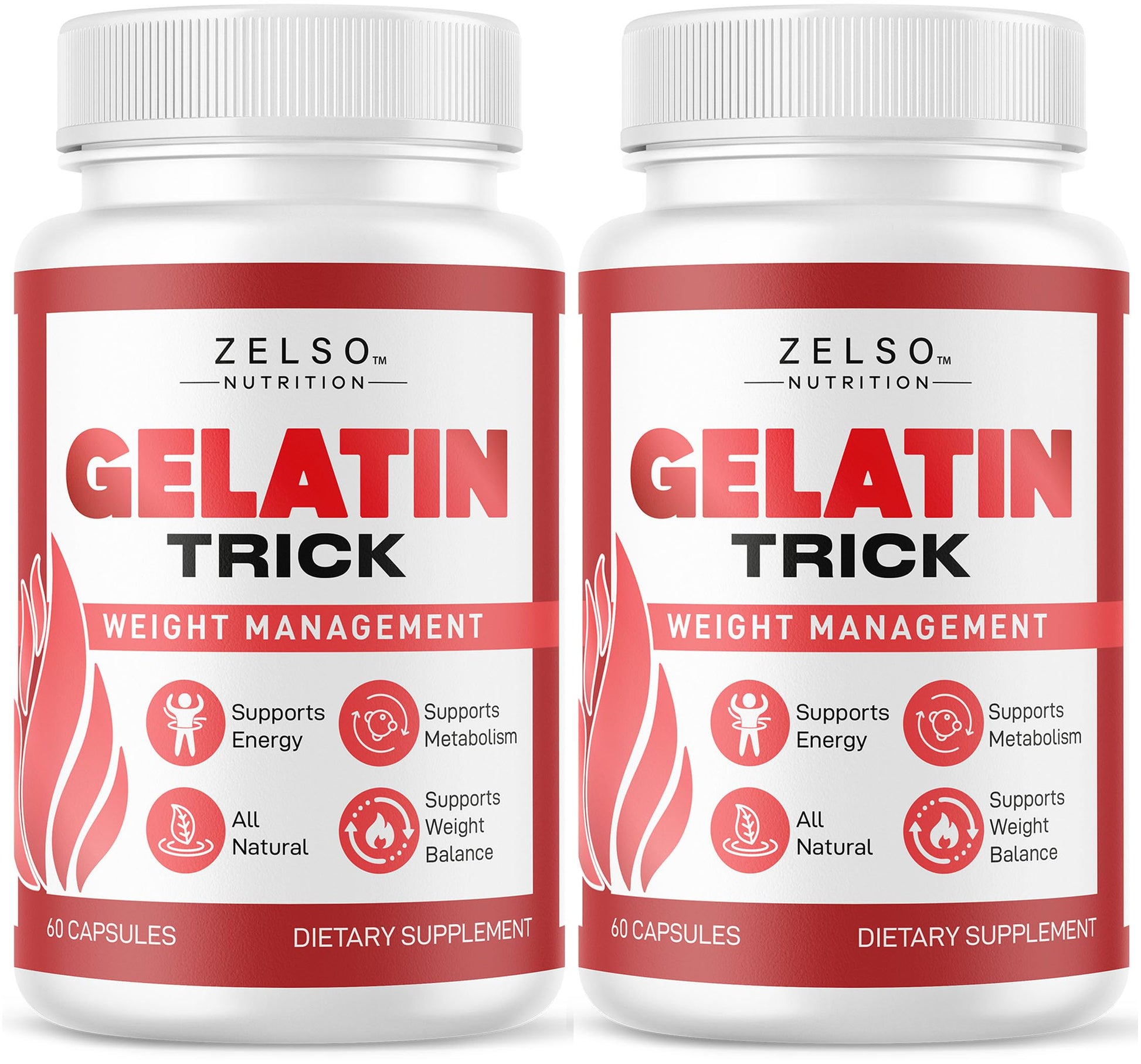 ZELSO Gelatin Trick Capsules 120