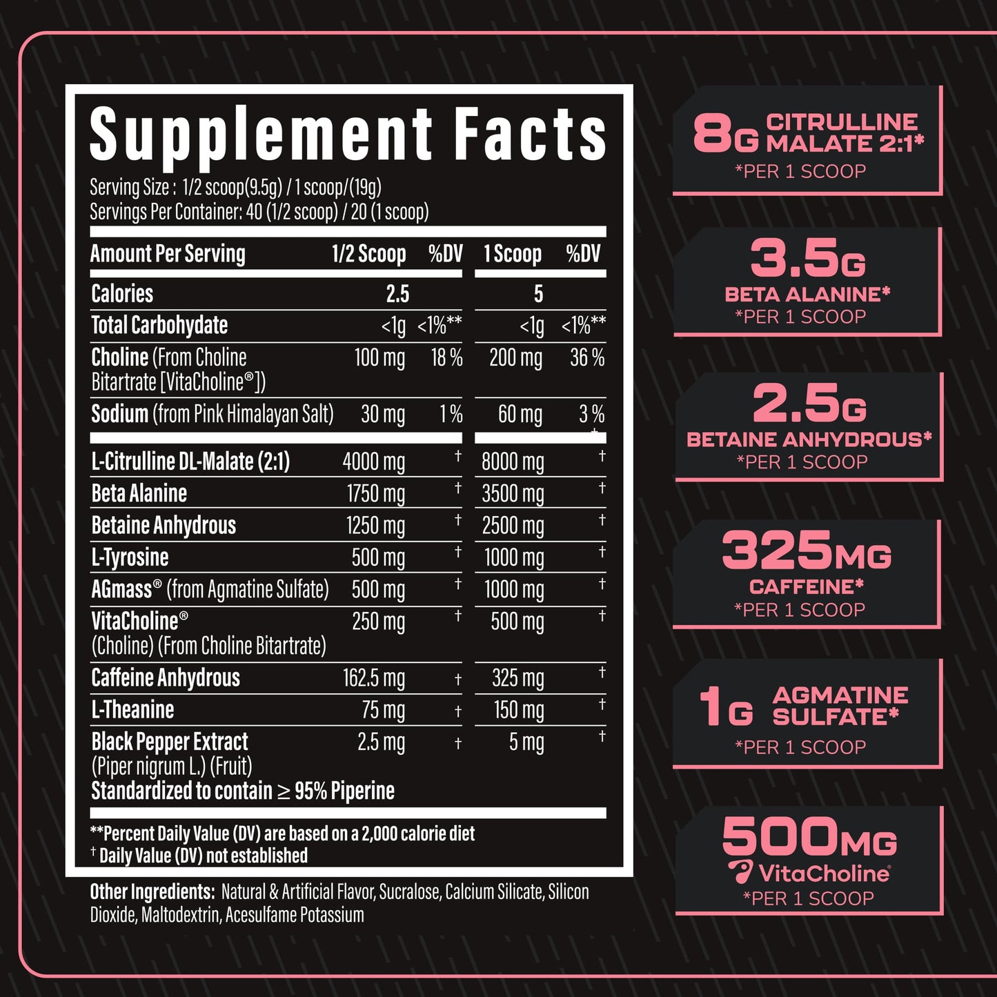 TC Nutrition Batch 27 Pre Workout Powder 12.7 oz