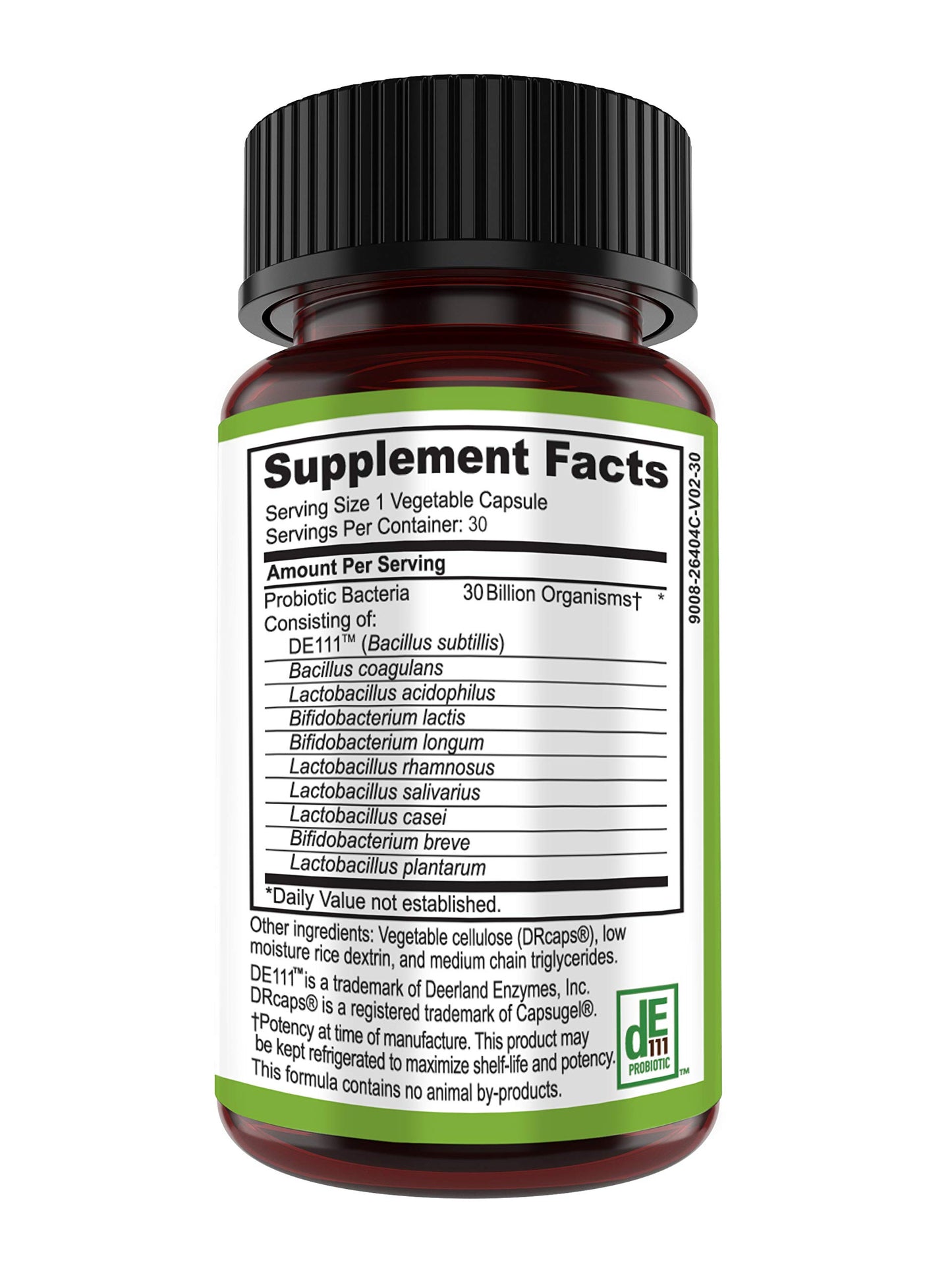 Ascendant Nutrition Bacillus Subtilis Probiotic Capsule 30 Capsules