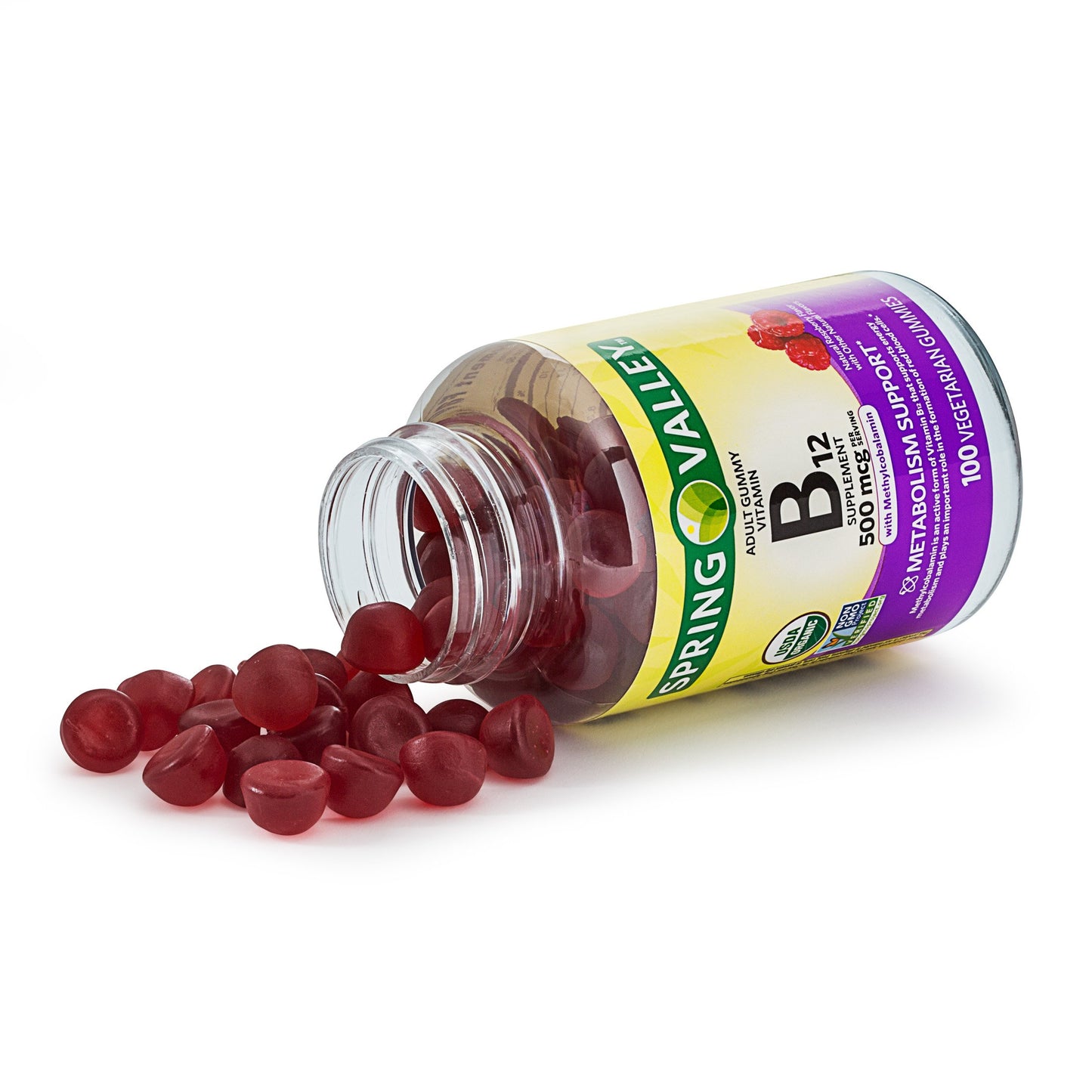 Spring Valley Vitamin B12 Gummy, 100 Gummies
