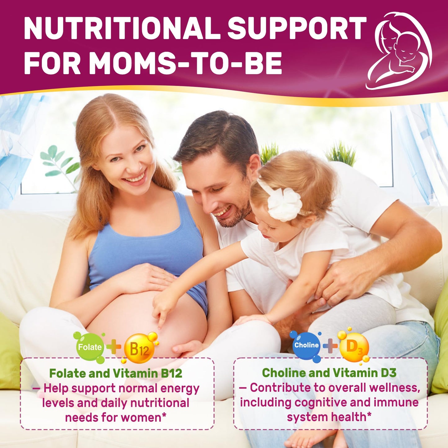 LILICARE Inositol Gummies 120 Count