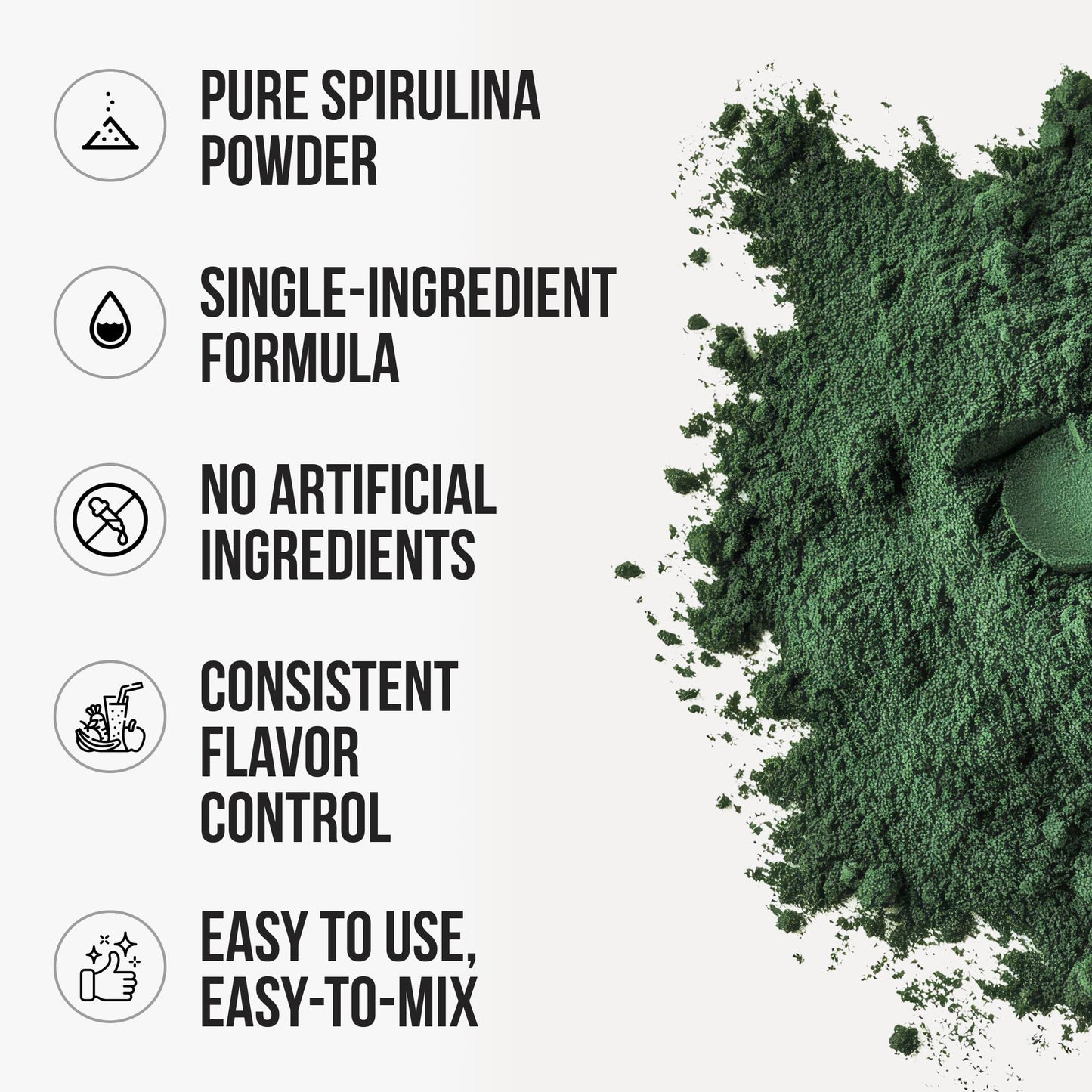 WHYZ Organic Spirulina Powder 8.8 oz
