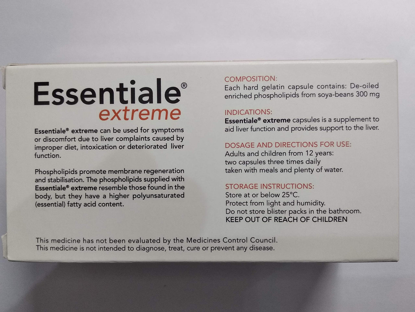Essentiale Extreme 50 Capsules