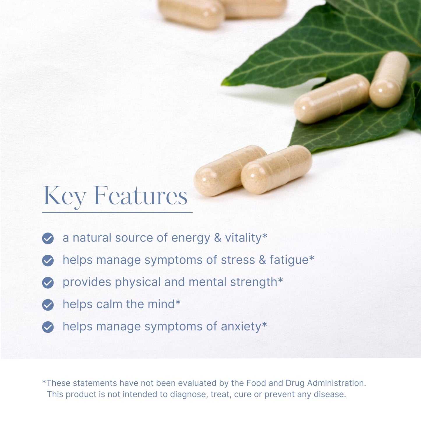 AKSHAR Ashwagandha Capsules, 60 Count
