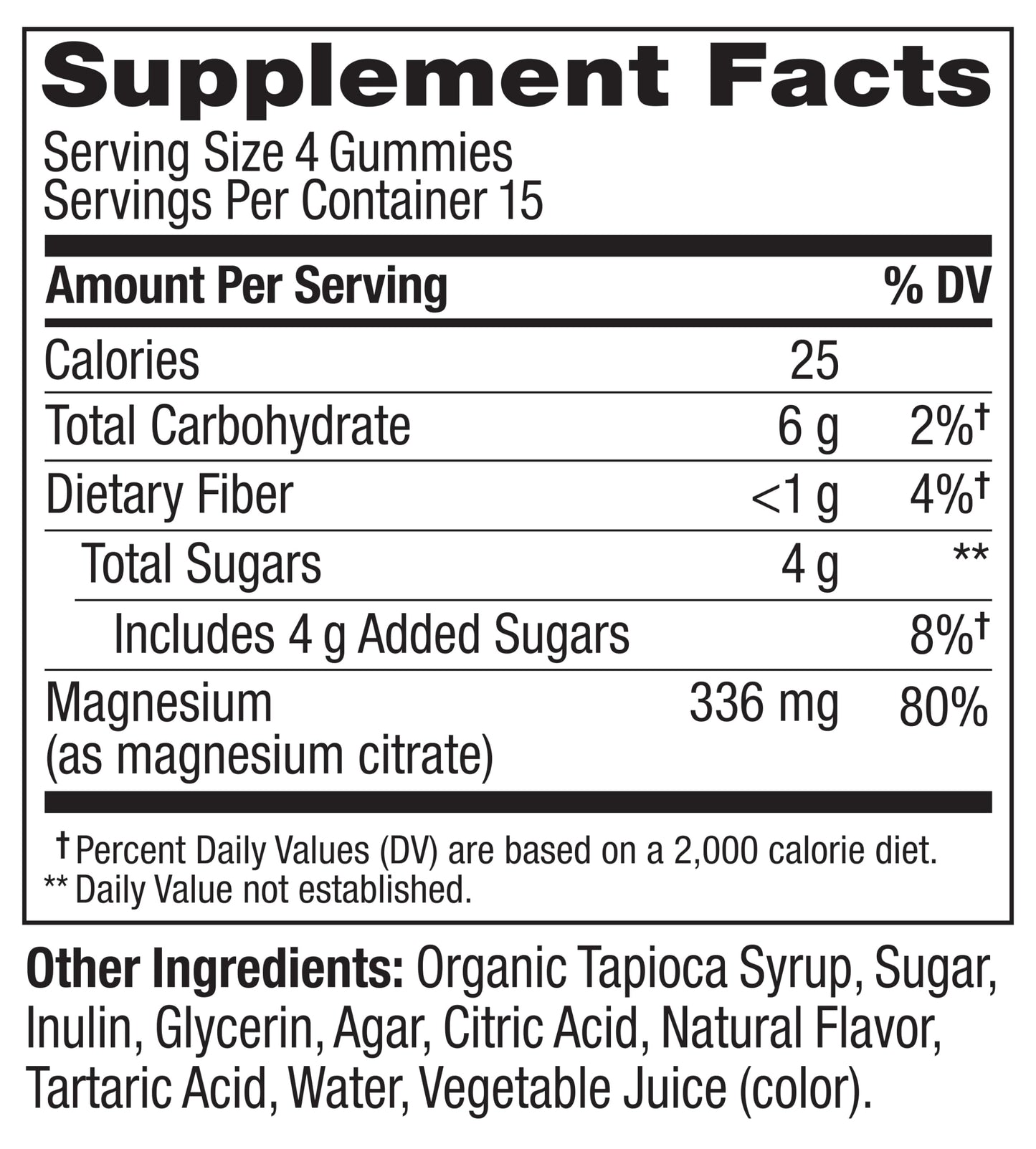 OLLY Relaxing Magnesium Gummy 60 Count