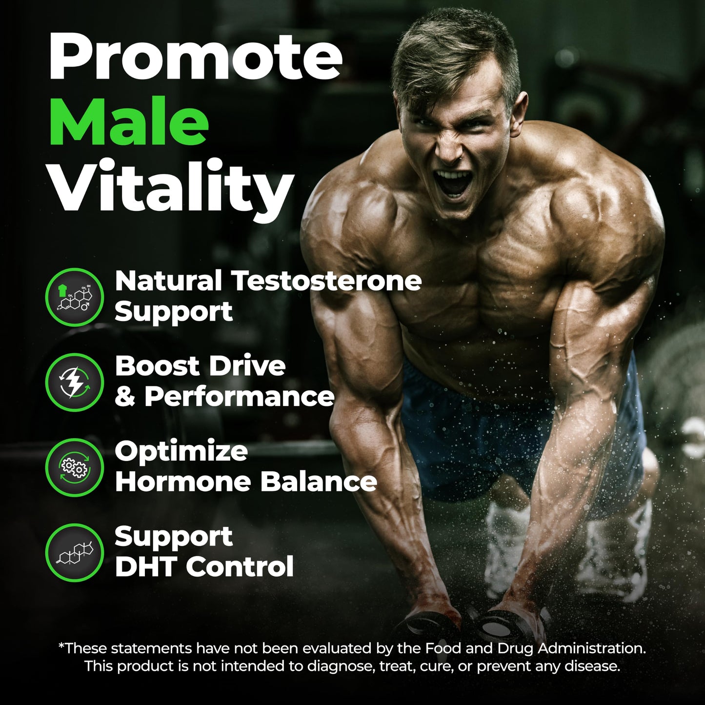 Species Nutrition Testolyze Natural Testosterone Booster Capsule, 180 Capsules