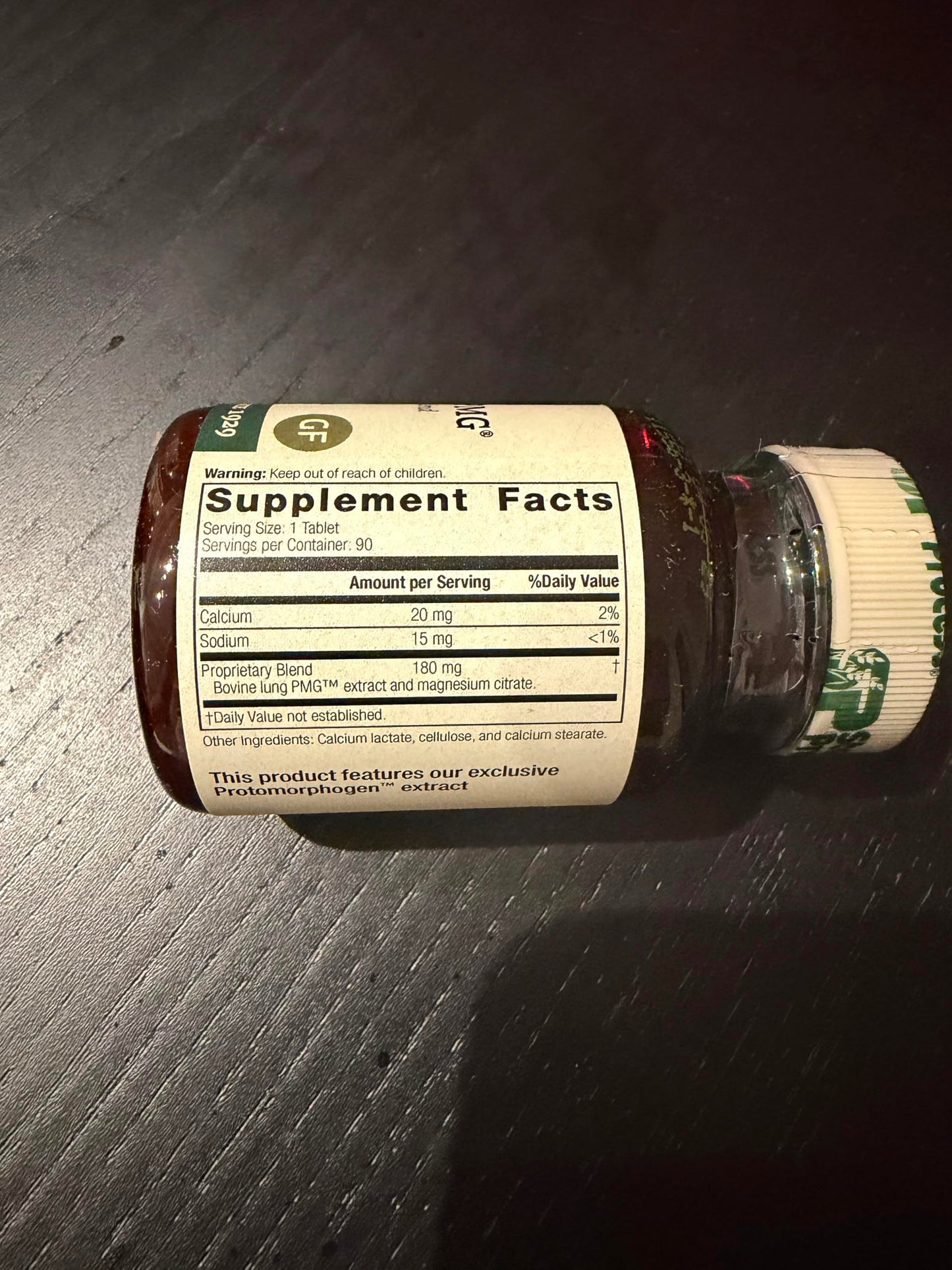 Standard Process Inc. Pneumotrophin PMG 90 Tablets