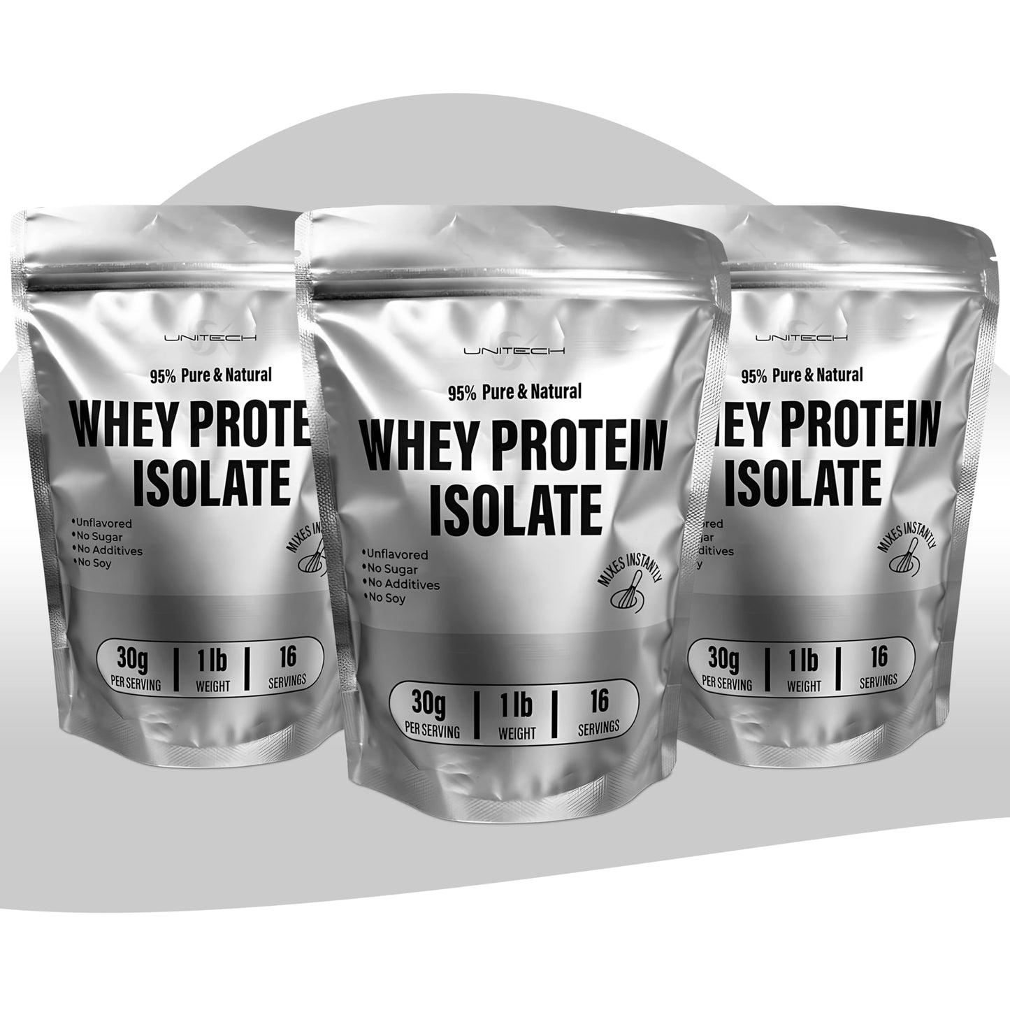 USK Unitech Whey Protein Isolate Powder 1 Ounce
