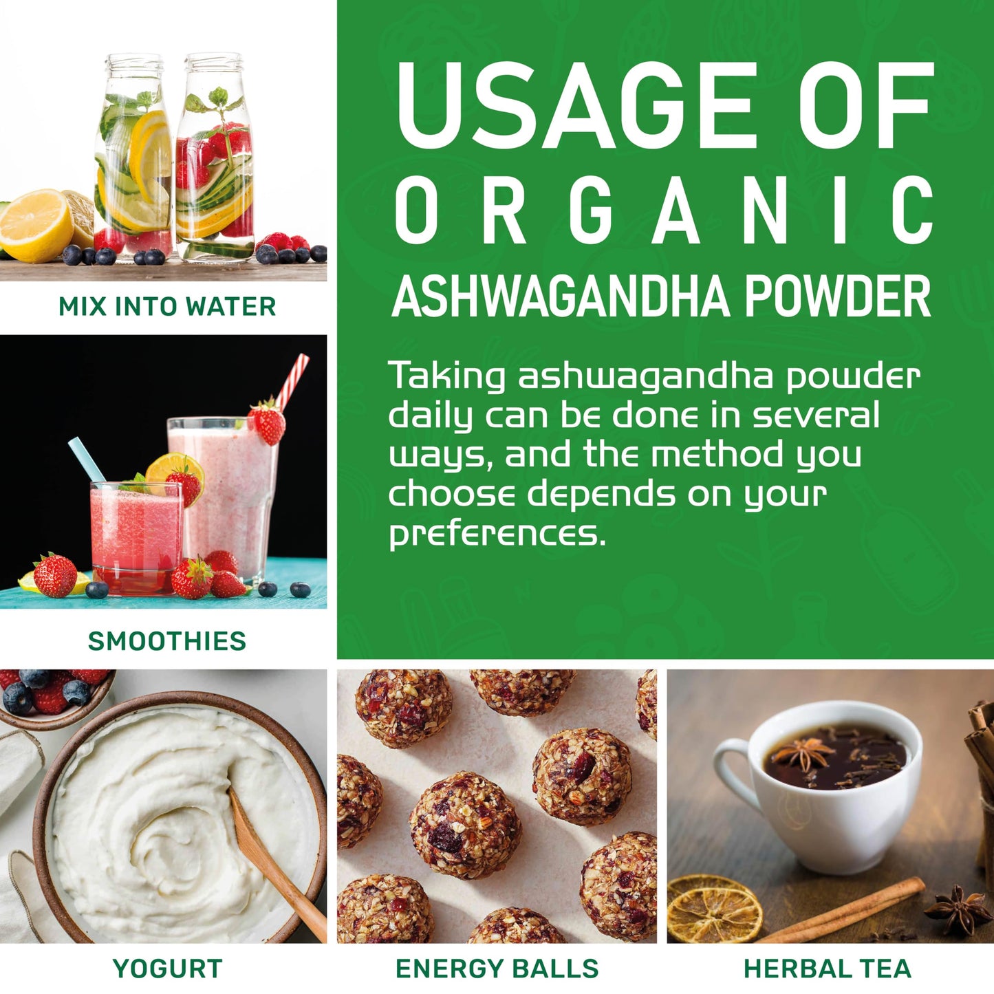 Jiva Organics Ashwagandha Root Powder 20 oz