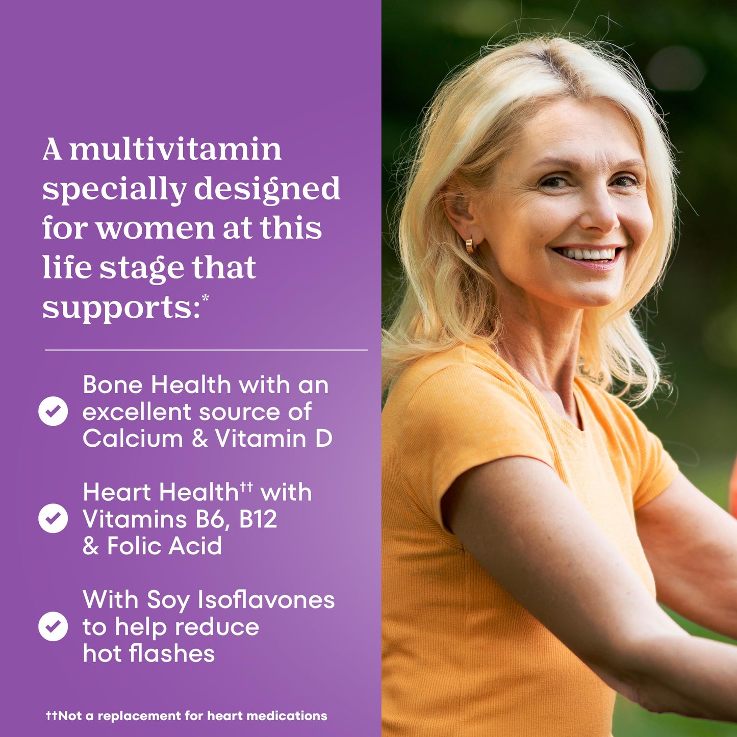 ONE A DAY Women's Menopause Multivitamin Tablet, 50 Count