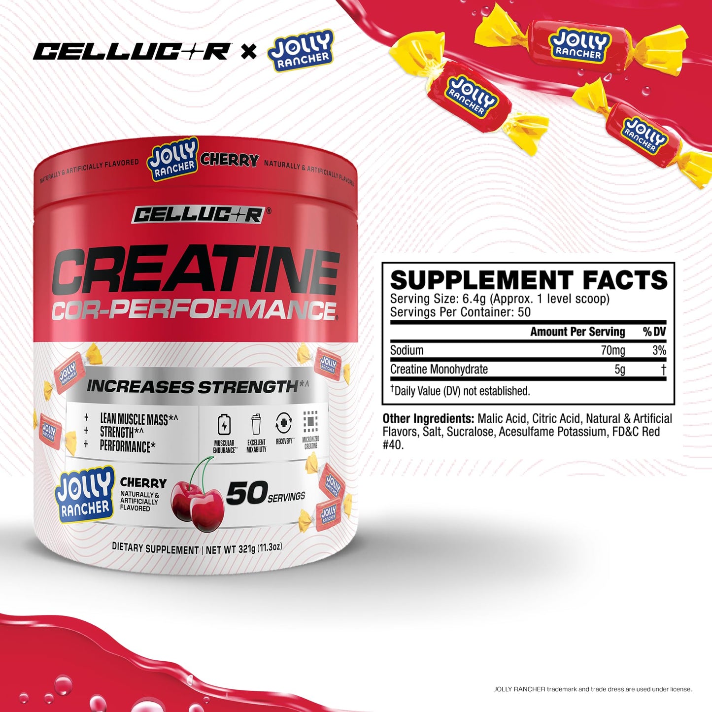 Cellucor Creatine Powder, 11 oz