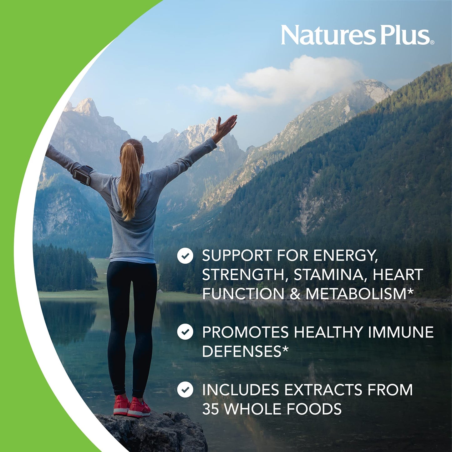 NaturesPlus Source of Life Garden Women’s Once Daily Multivitamin Tablets, 30 Count