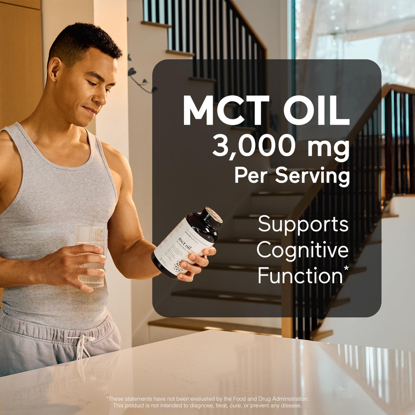 SMARTERNUTRITION MCT Oil Softgels 90 Count
