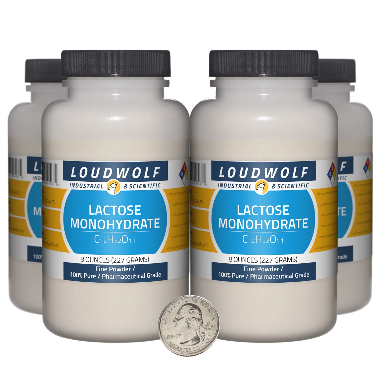 Loudwolf Lactose Monohydrate Powder 32 oz