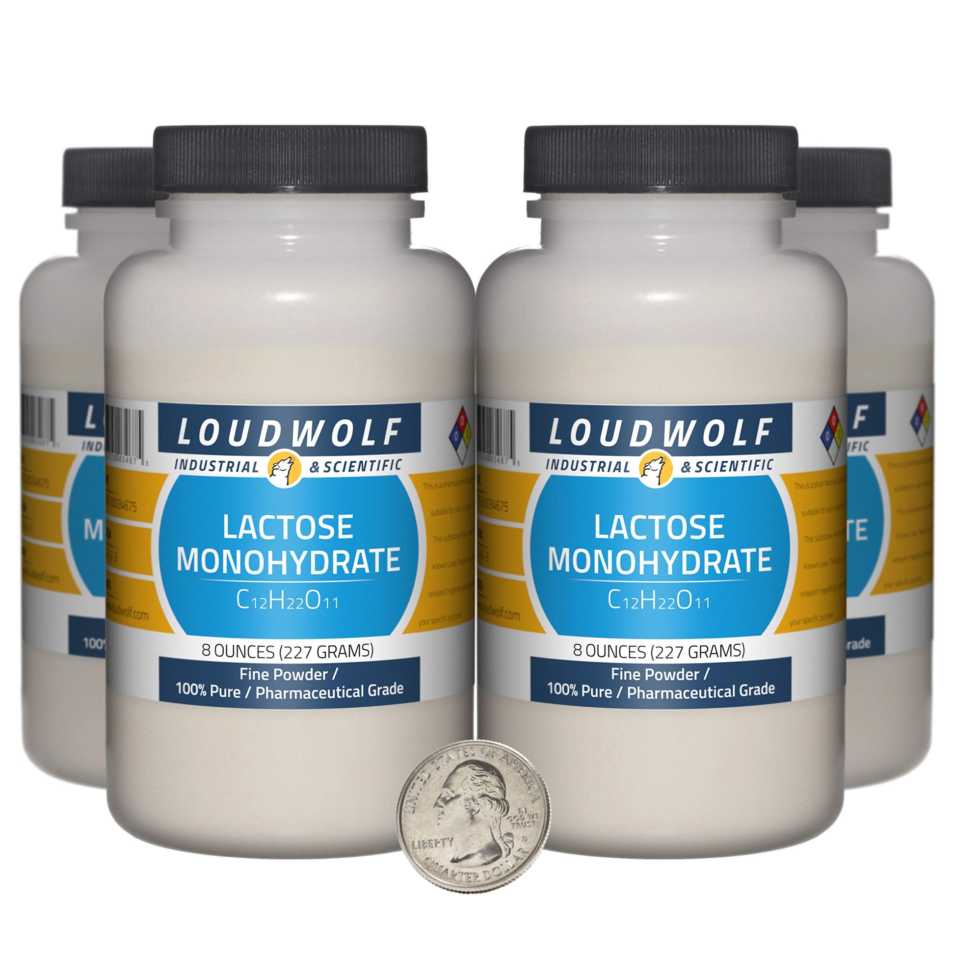 Loudwolf Lactose Monohydrate Powder 32 oz