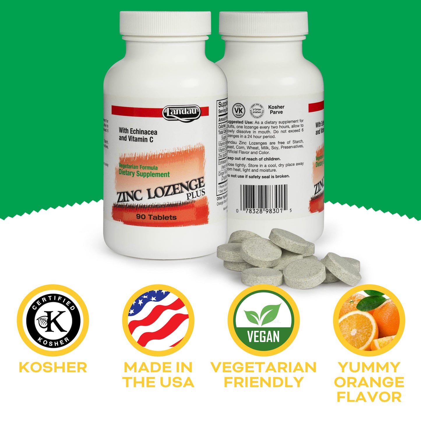 Landau Zinc Tablet, 90 Tablets
