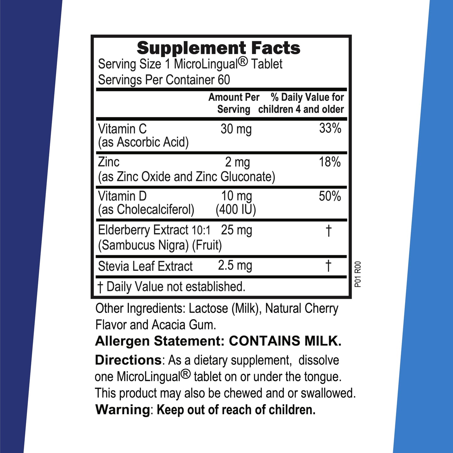Superior Source Kid's Immune Clean Melts, 60 Tablets