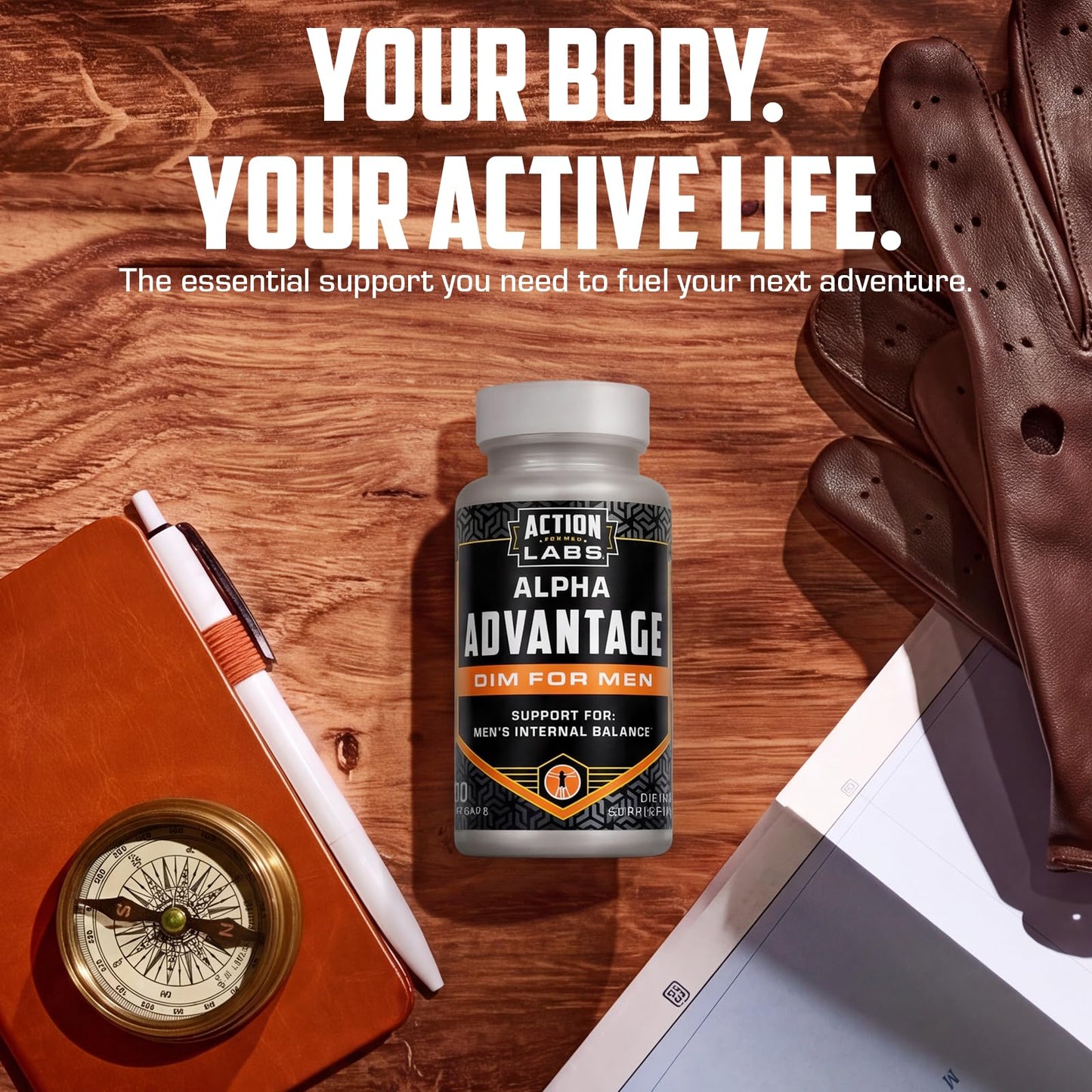 Action Labs DIM for Men Alpha Advantage Powder 1