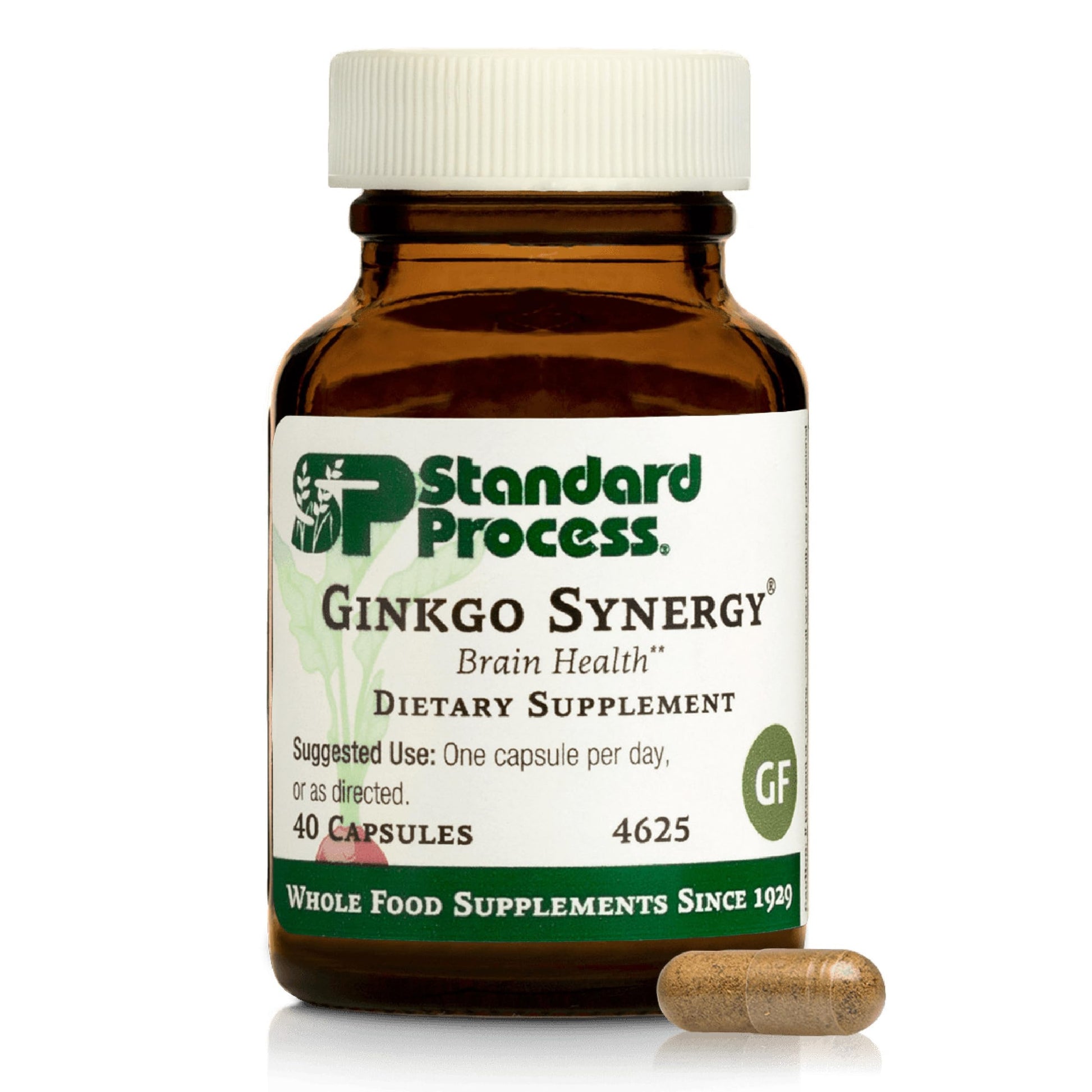 Standard Process Inc. Ginkgo Synergy 40 Capsules