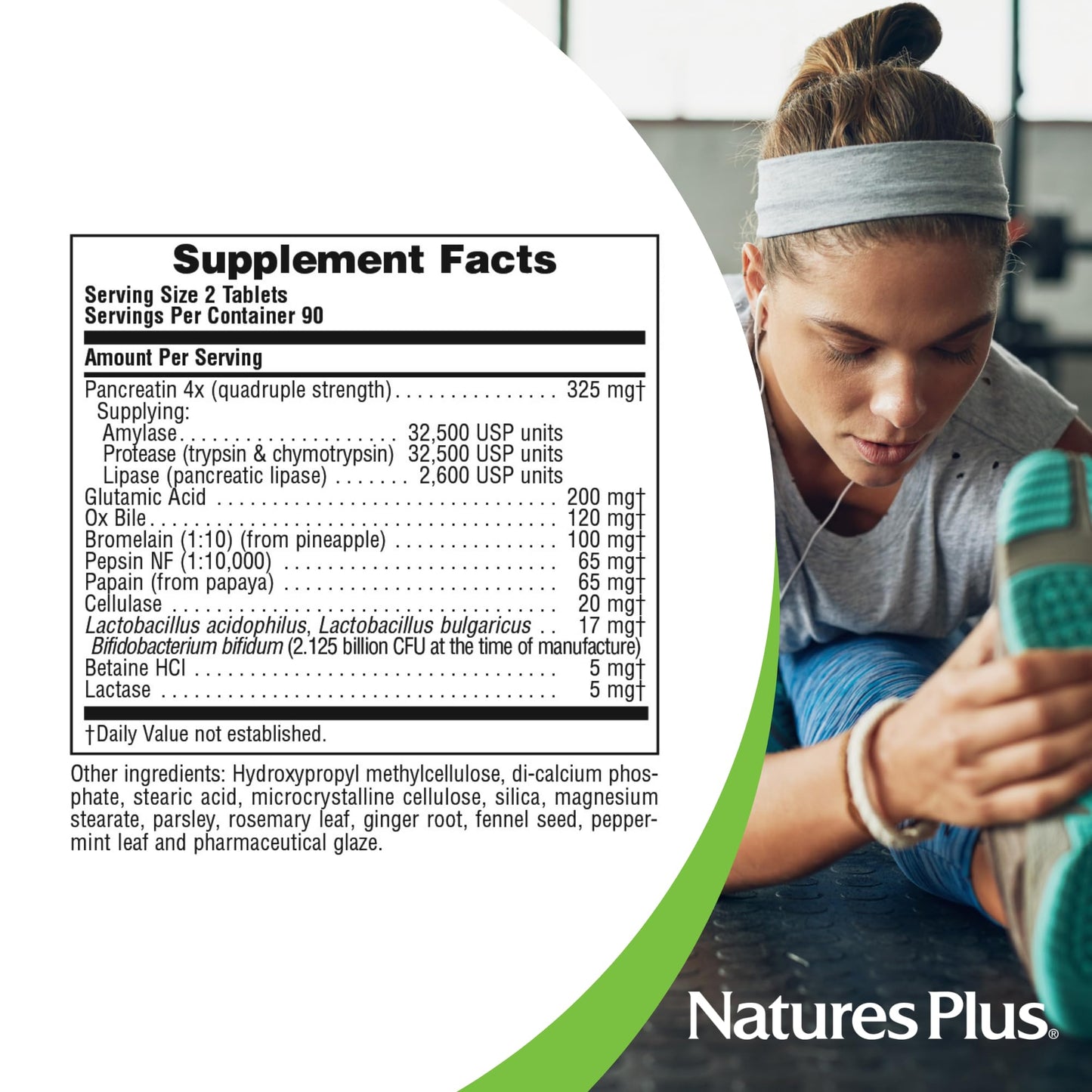 NaturesPlus Ultra-Zyme 180 Tablets