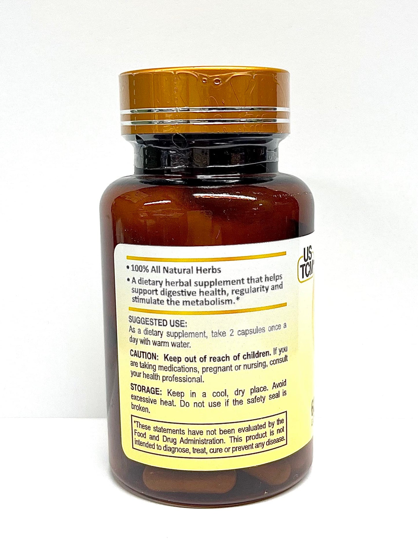 USTCM Senna Cleanse 500mg 60 Capsules