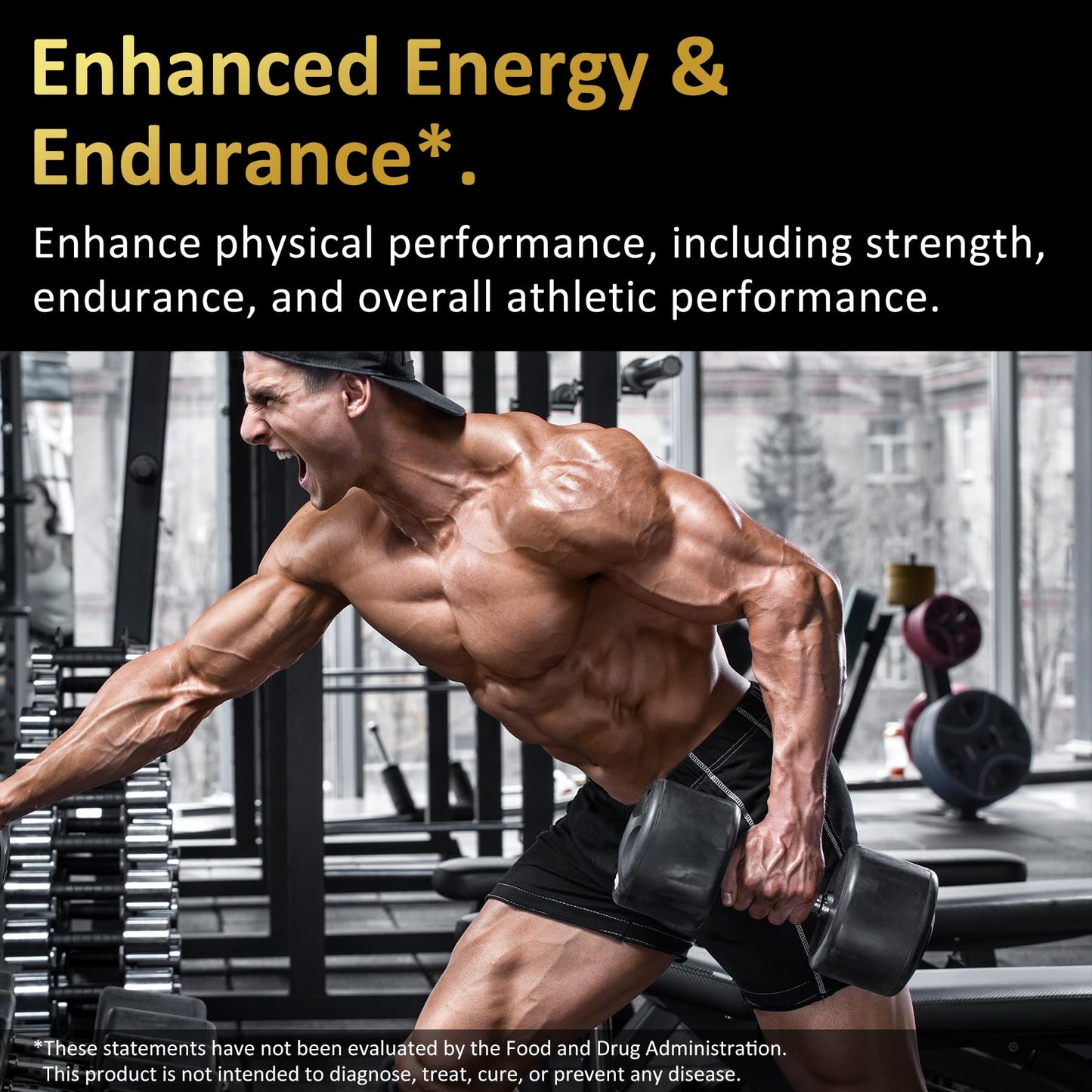 Thrive Essence Testosterone Booster Supplement for Men, 60 Capsules