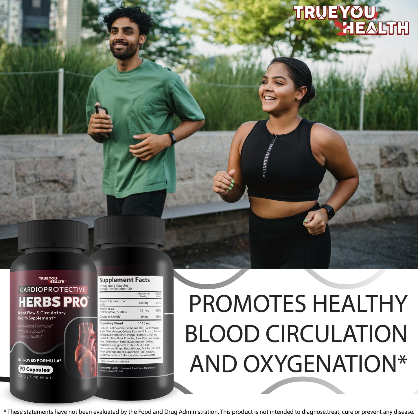 True You Health Cardio Protective Herbs Pro Capsule 90 Count