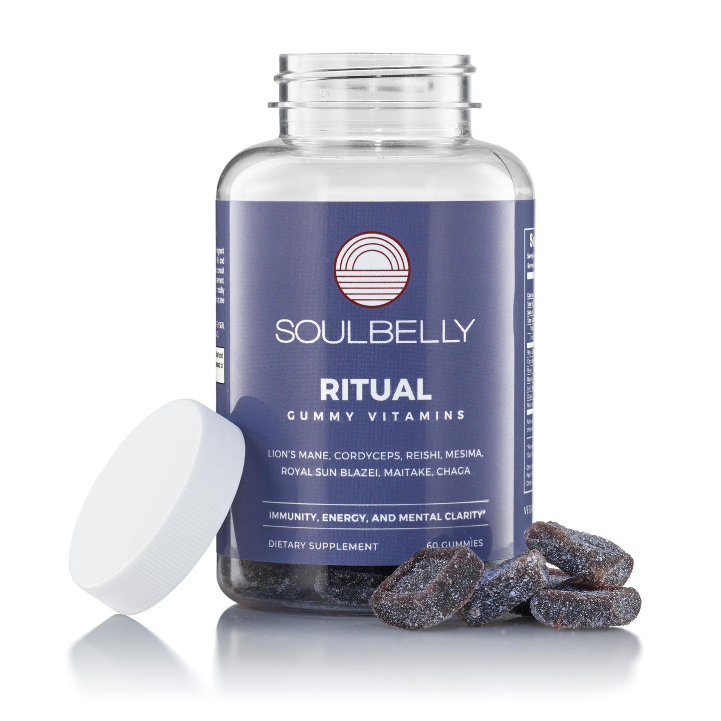 SOULBELLY Multi-Mushroom Gummies 60 Count
