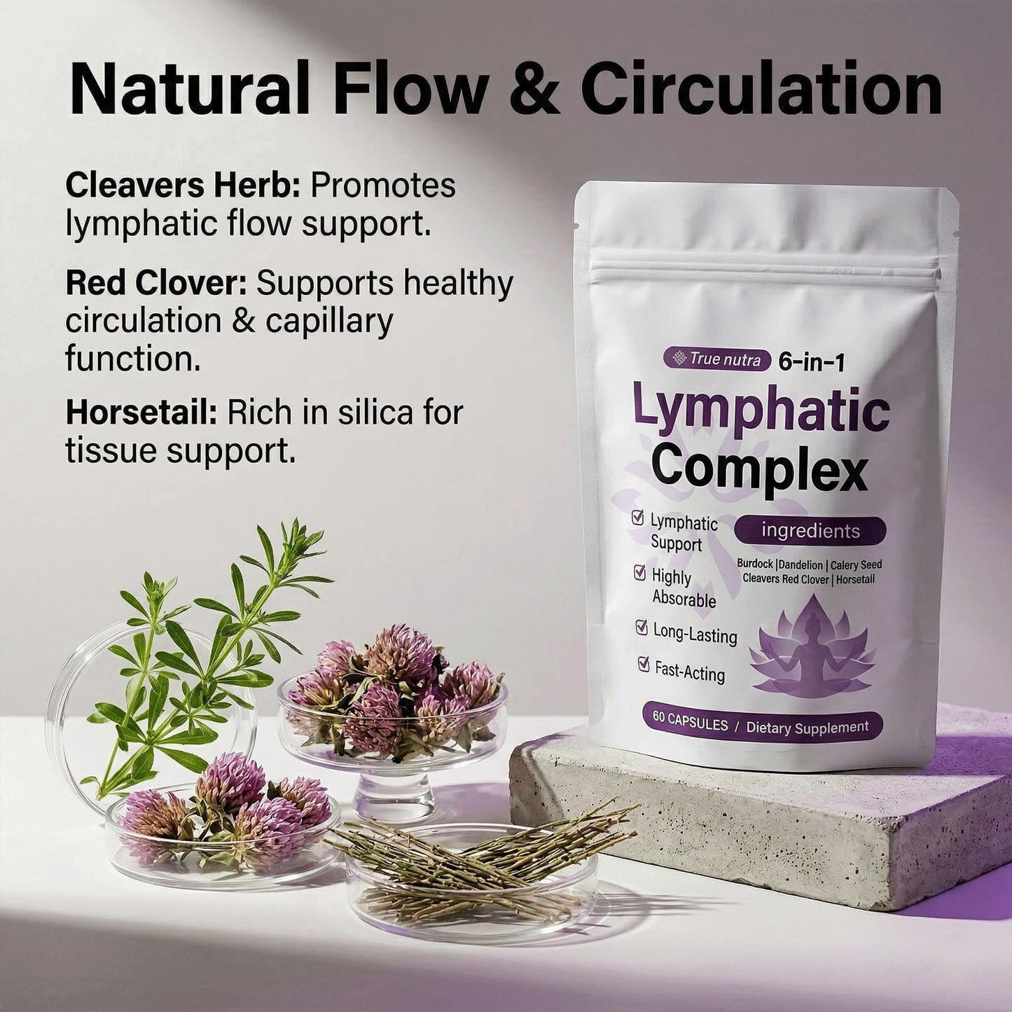 True Nutra Lymphatic Complex Softgel 1