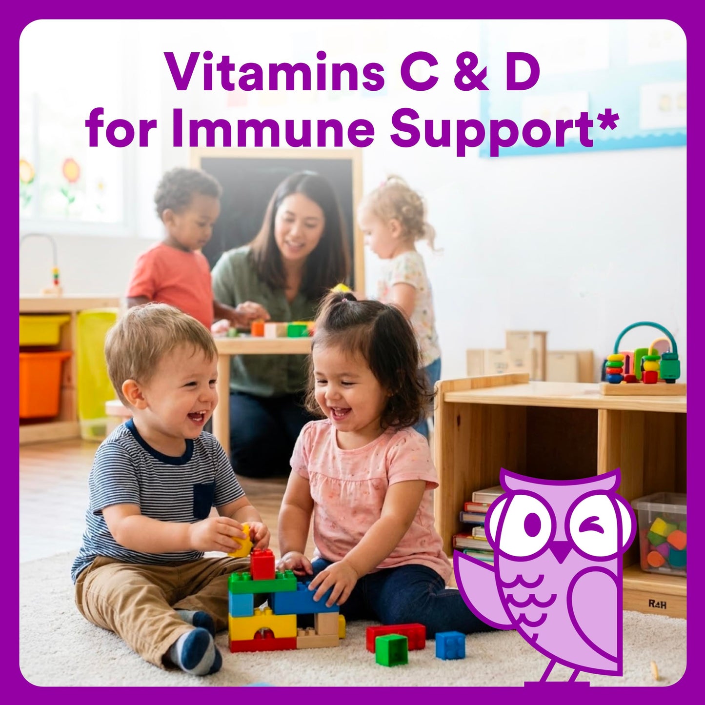 SmartyPants Toddler Multivitamin Gummy 120 Count