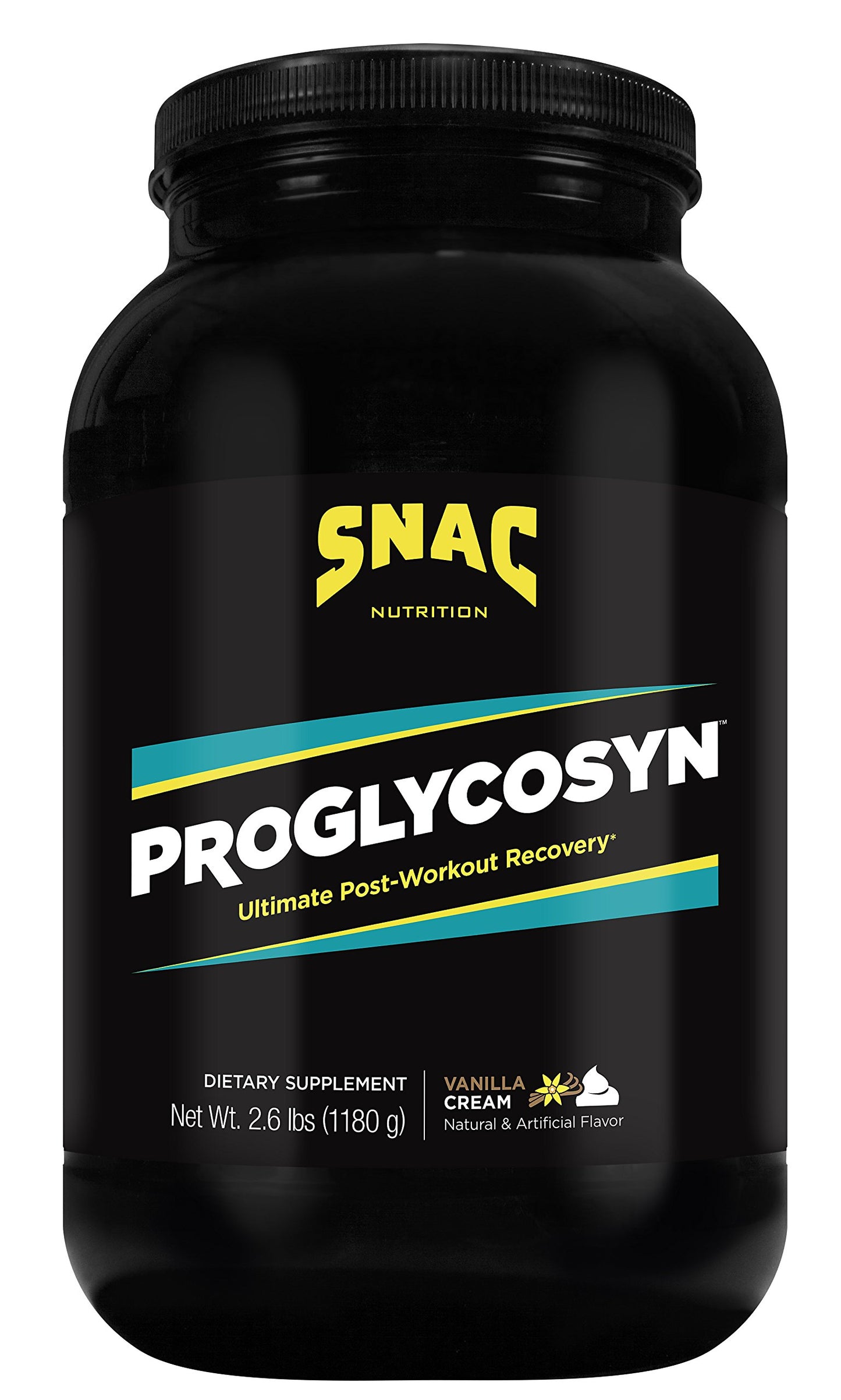 SNAC Proglycosyn Post-Workout Recovery Supplement Vanilla Cream Powder Pack of 1