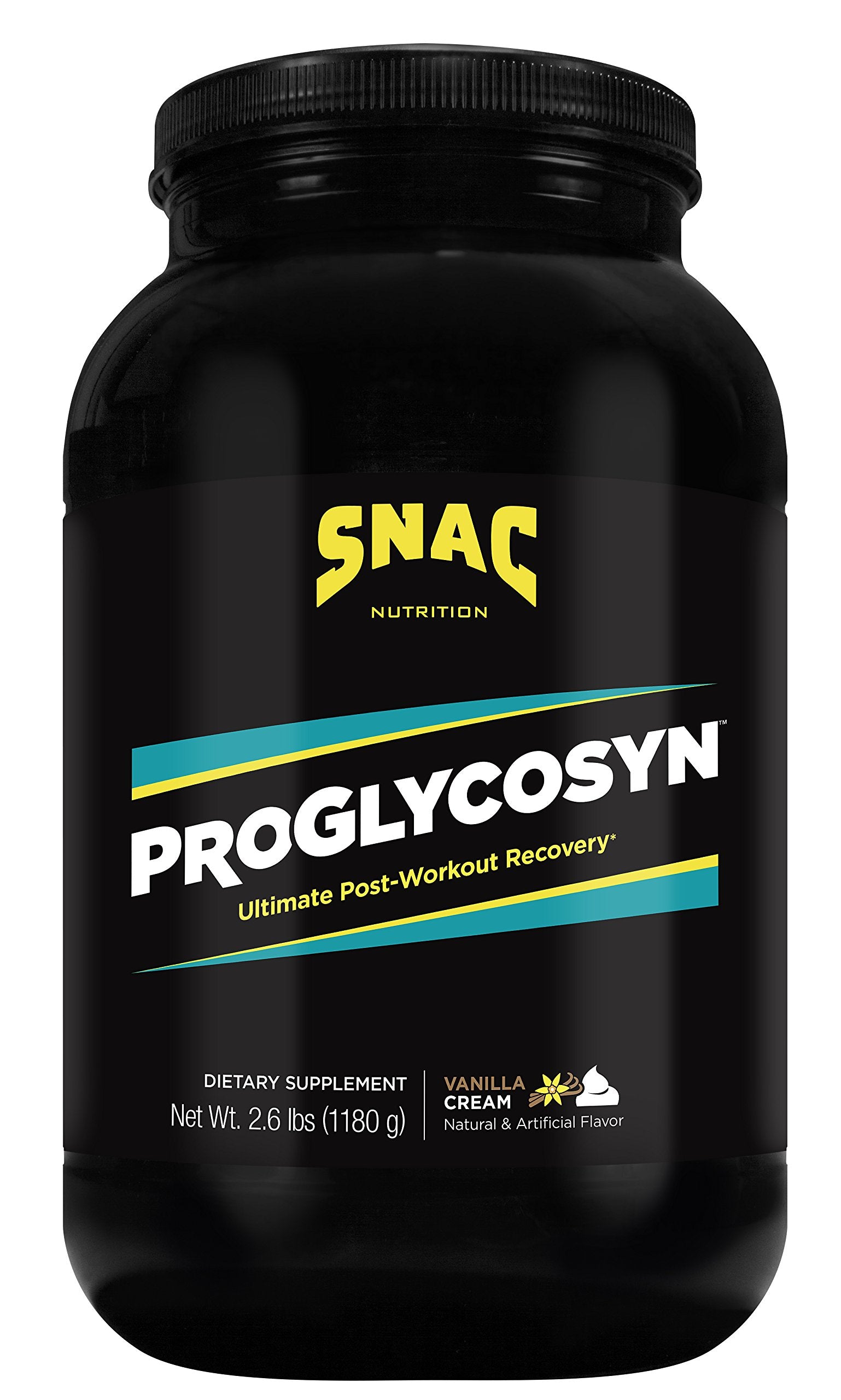 SNAC Proglycosyn Post-Workout Recovery Supplement Vanilla Cream Powder Pack of 1