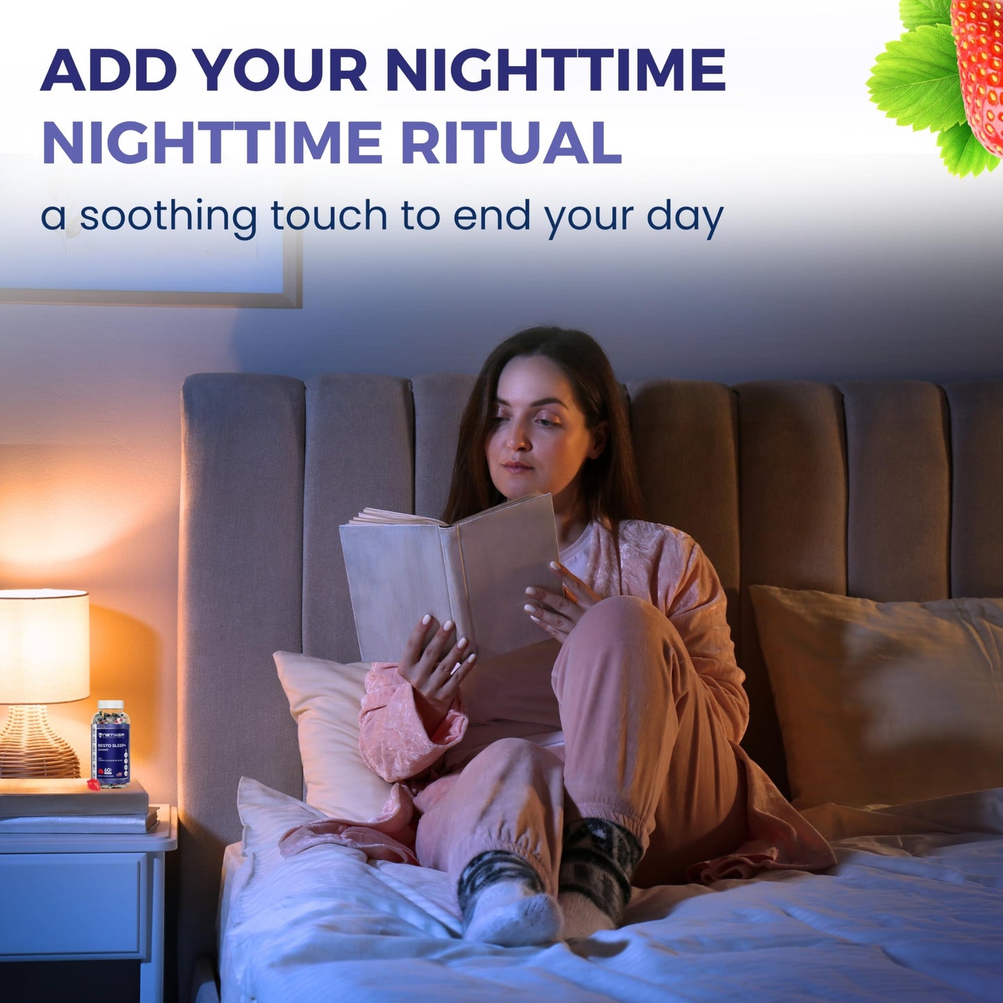 nETiXER Resto Sleep+ Gummy, 60 Count