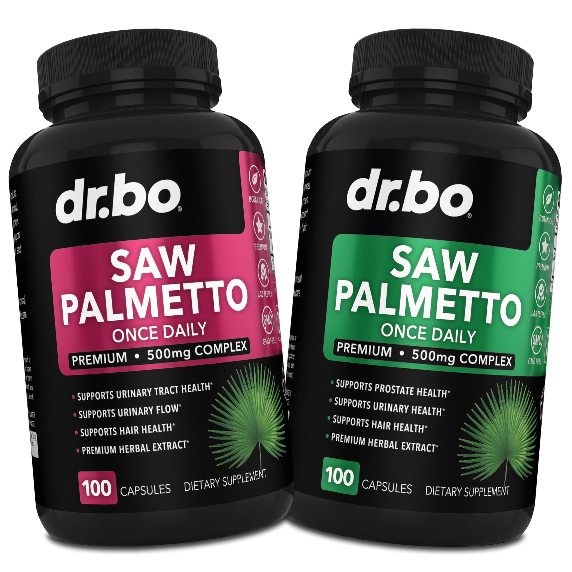 DR. BO Saw Palmetto Capsules 200 Count